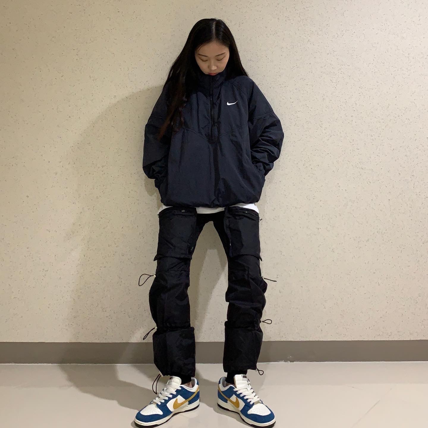 Nike x Kasina Dunk Low 80's Bus 착용 스타일