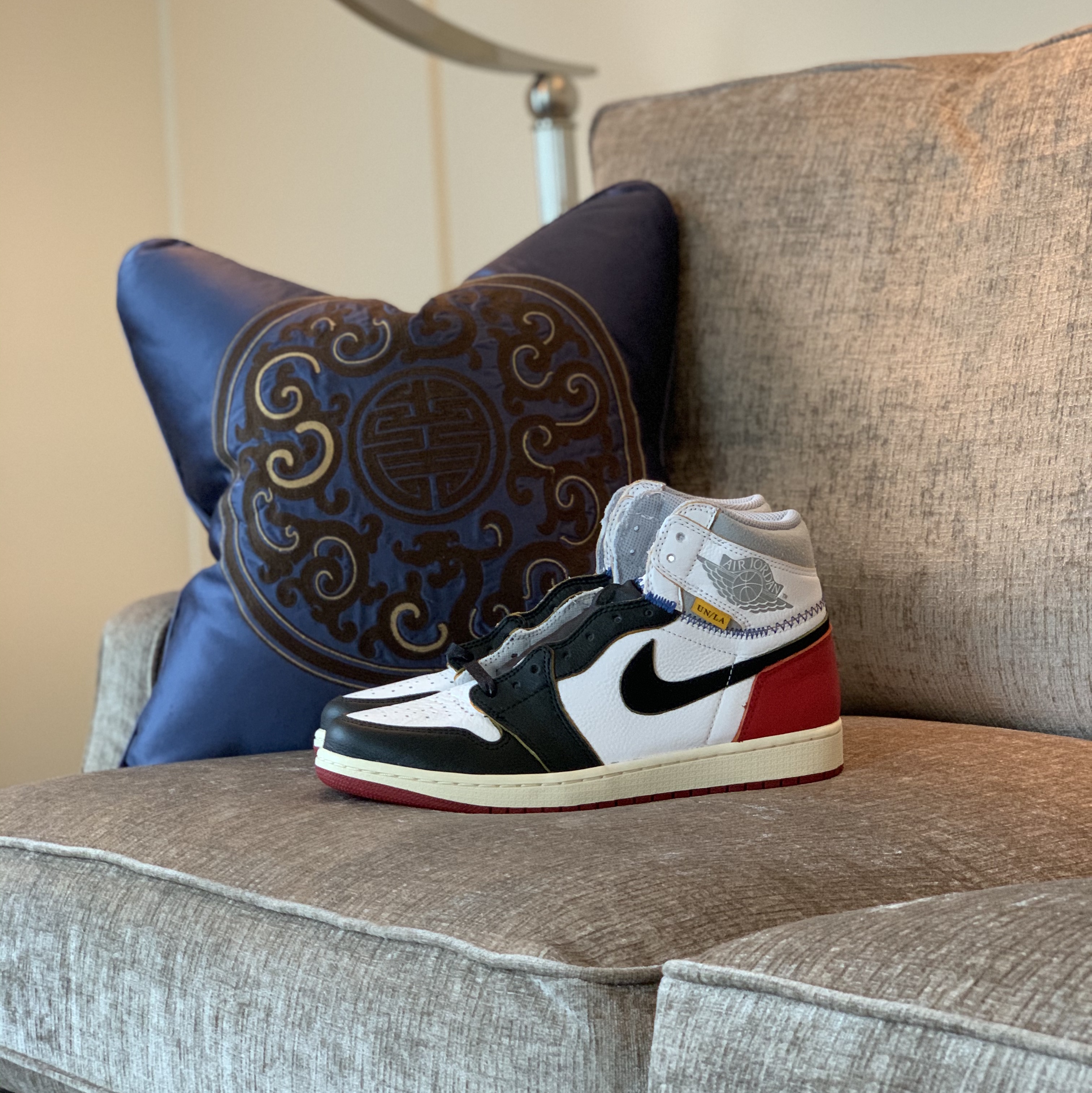 Jordan 1 x Union Retro High Black Toe 착용 스타일