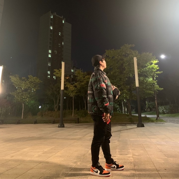 Jordan 1 Low Shattered Backboard 착용 스타일
