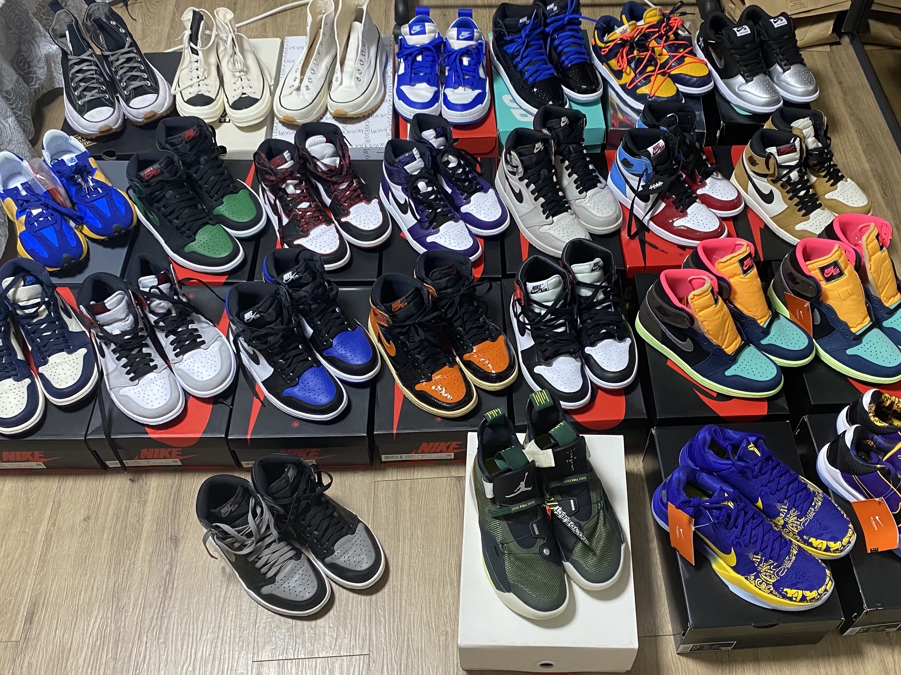 Jordan 1 Retro High OG Shadow 2018, Jordan 1 Retro High Obsidian UNC 착용 스타일