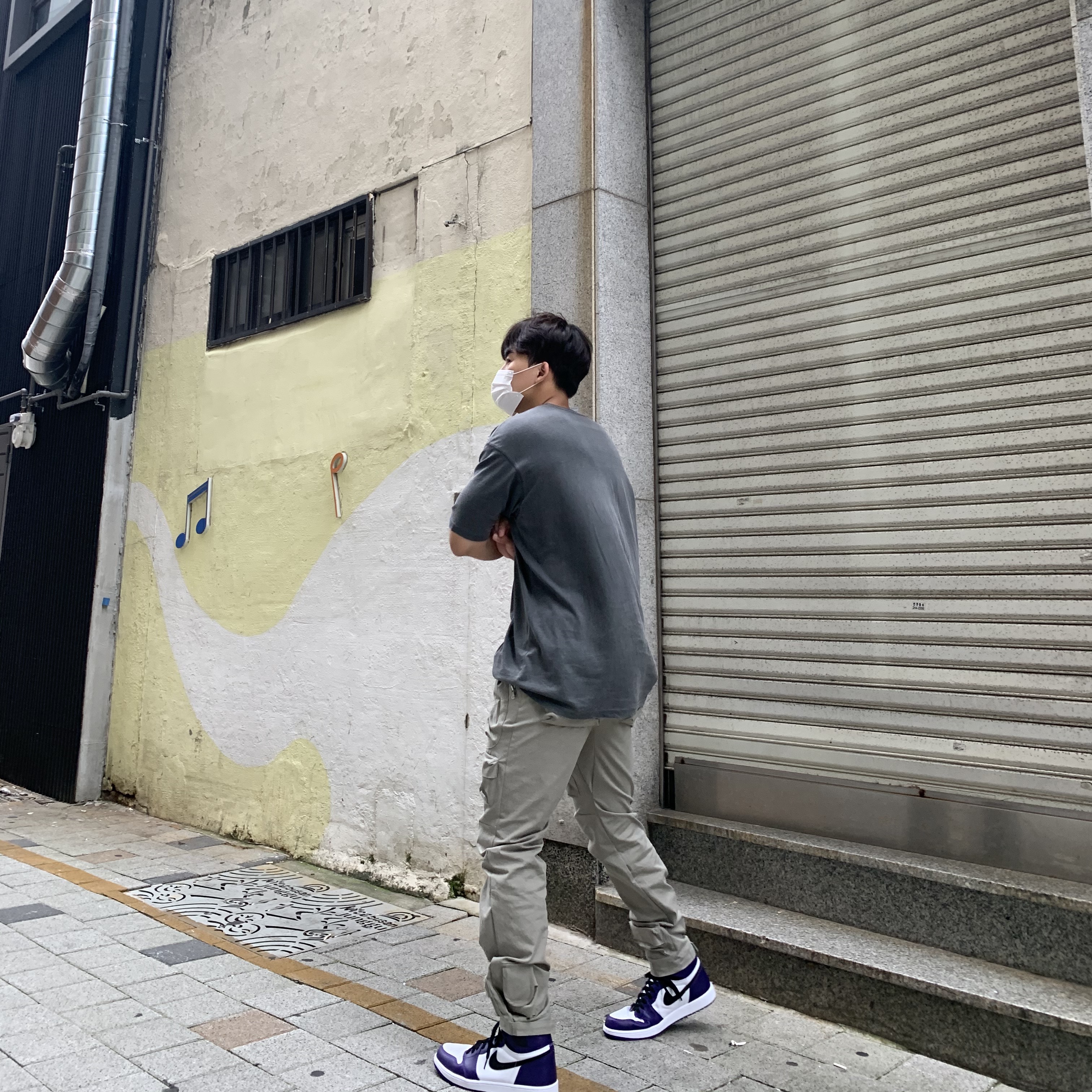 Jordan 1 Retro High OG Court Purple 2020 착용 스타일
