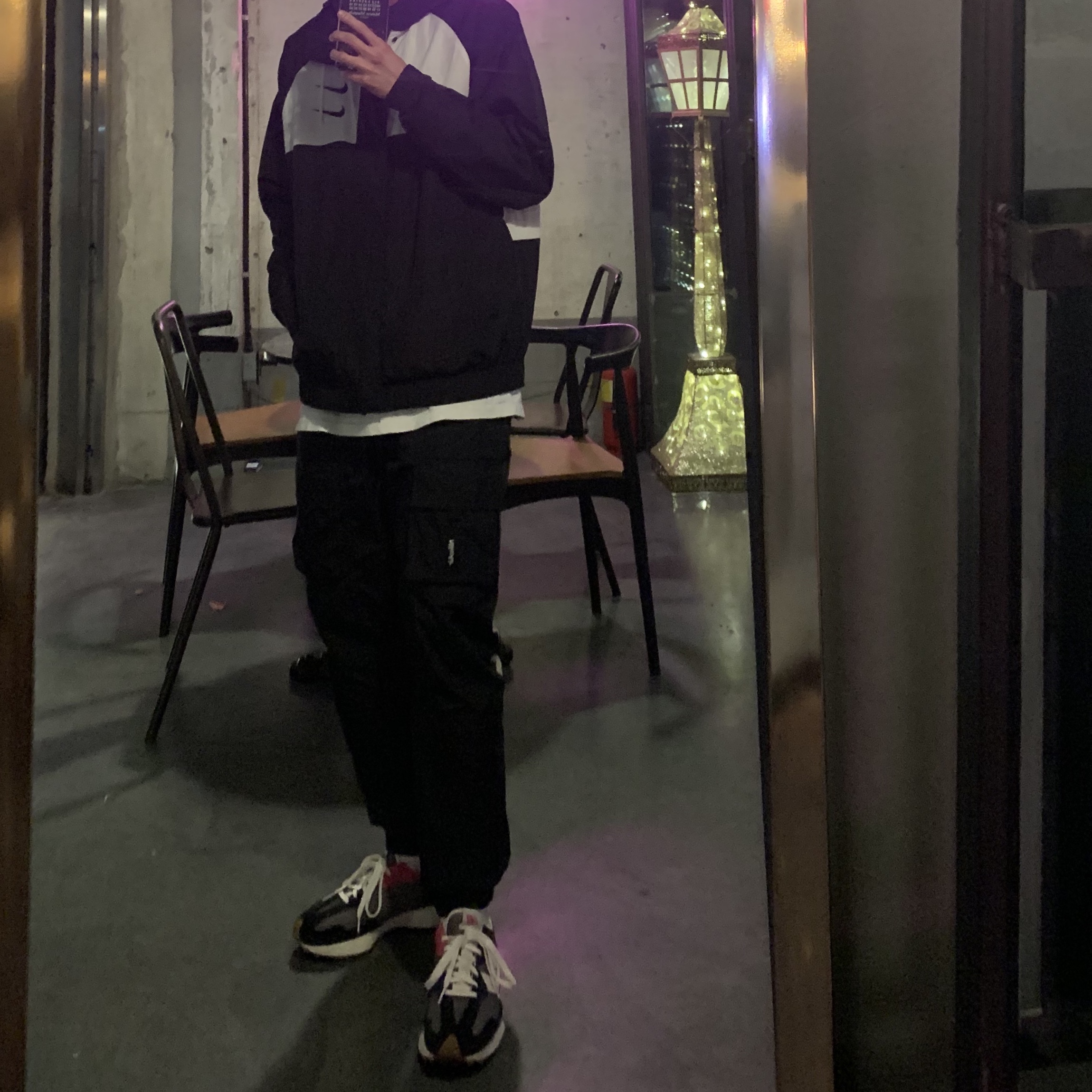 New Balance 327 Castlerock 착용 스타일