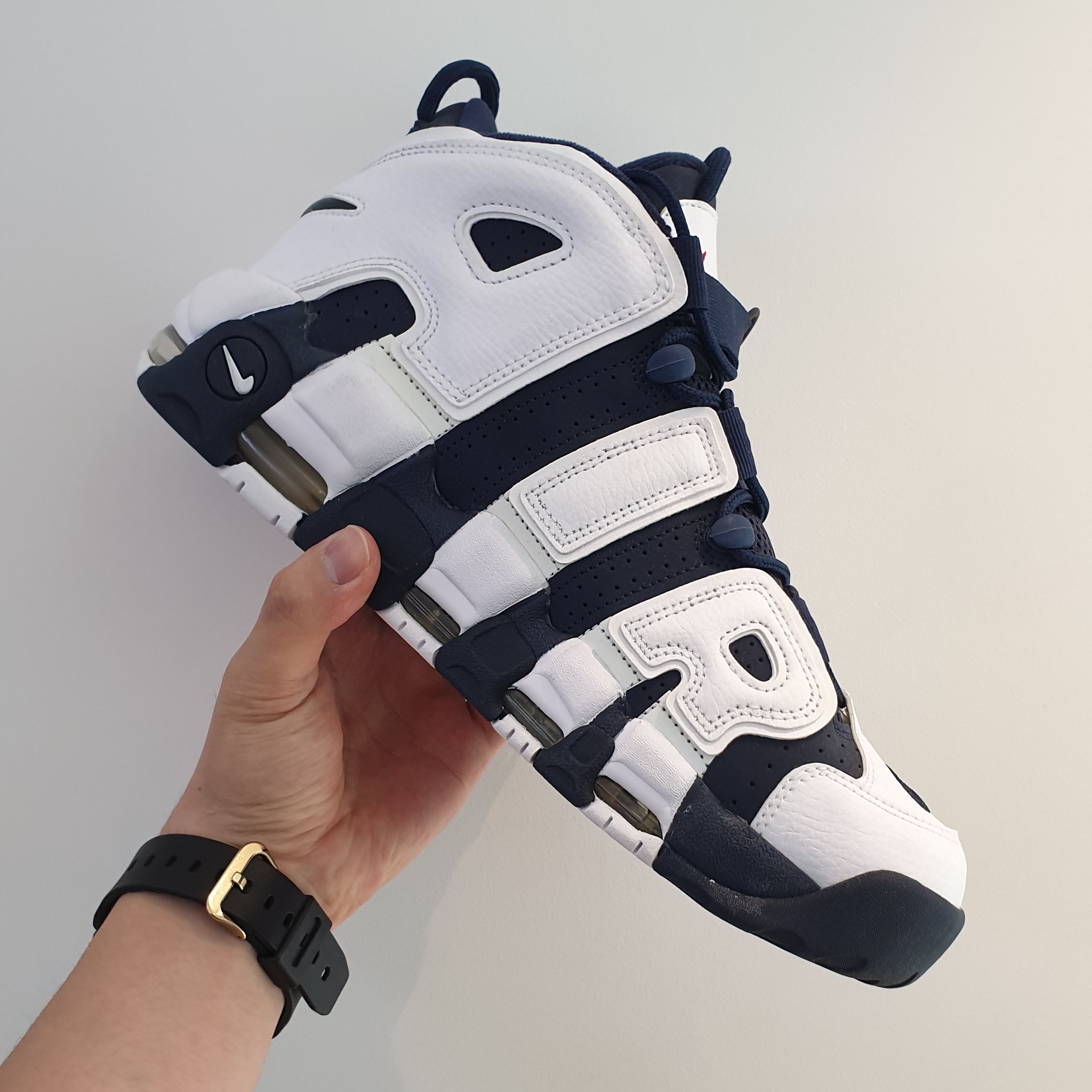 Nike Air More Uptempo Olympics 2012 착용 스타일