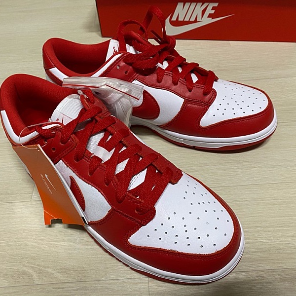 Nike Dunk Low SP University Red 2020 착용 스타일 - 4