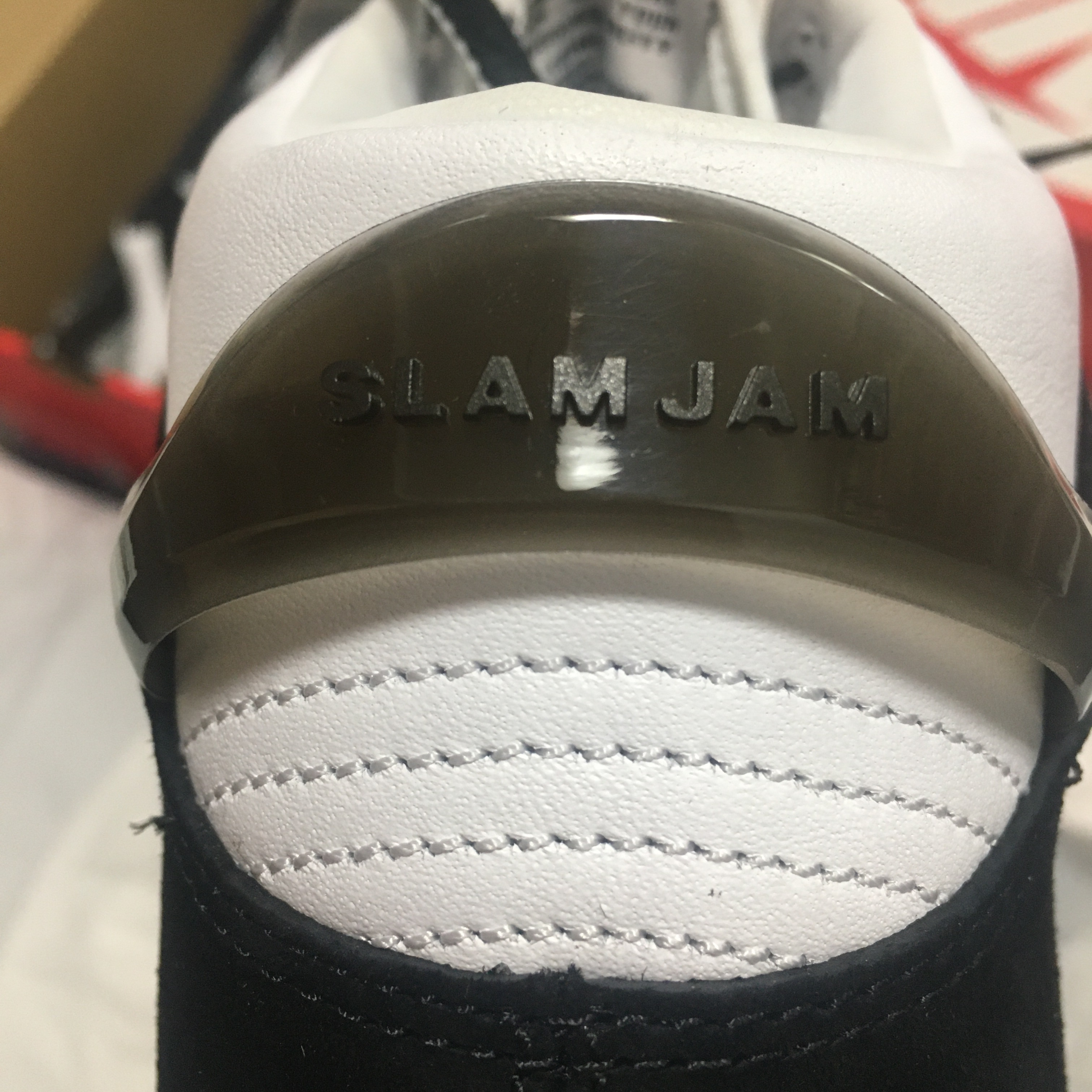 Nike x Slam Jam Dunk High SP Clear Black 착용 스타일 - 4