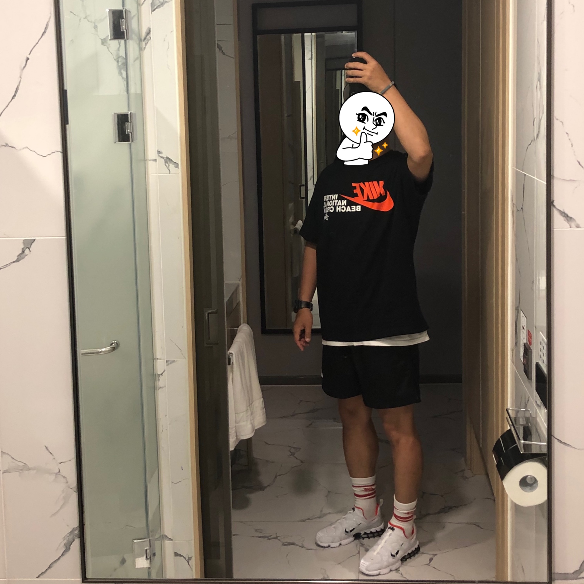 Nike x Stussy Air Zoom Spiridon Kukini White 착용 스타일 - 1