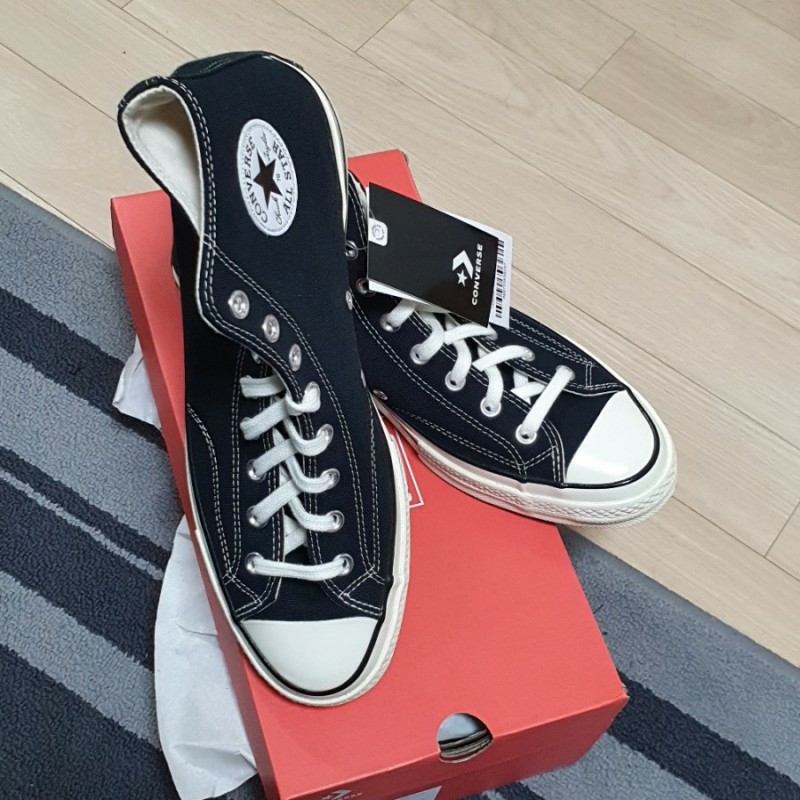 Converse Chuck 70 Hi Black 착용 스타일