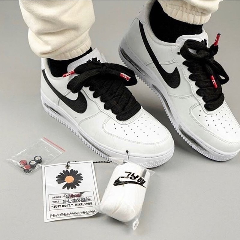 Nike x Peaceminusone Air Force 1 Low Para-Noise 2.0 착용 스타일 - 1