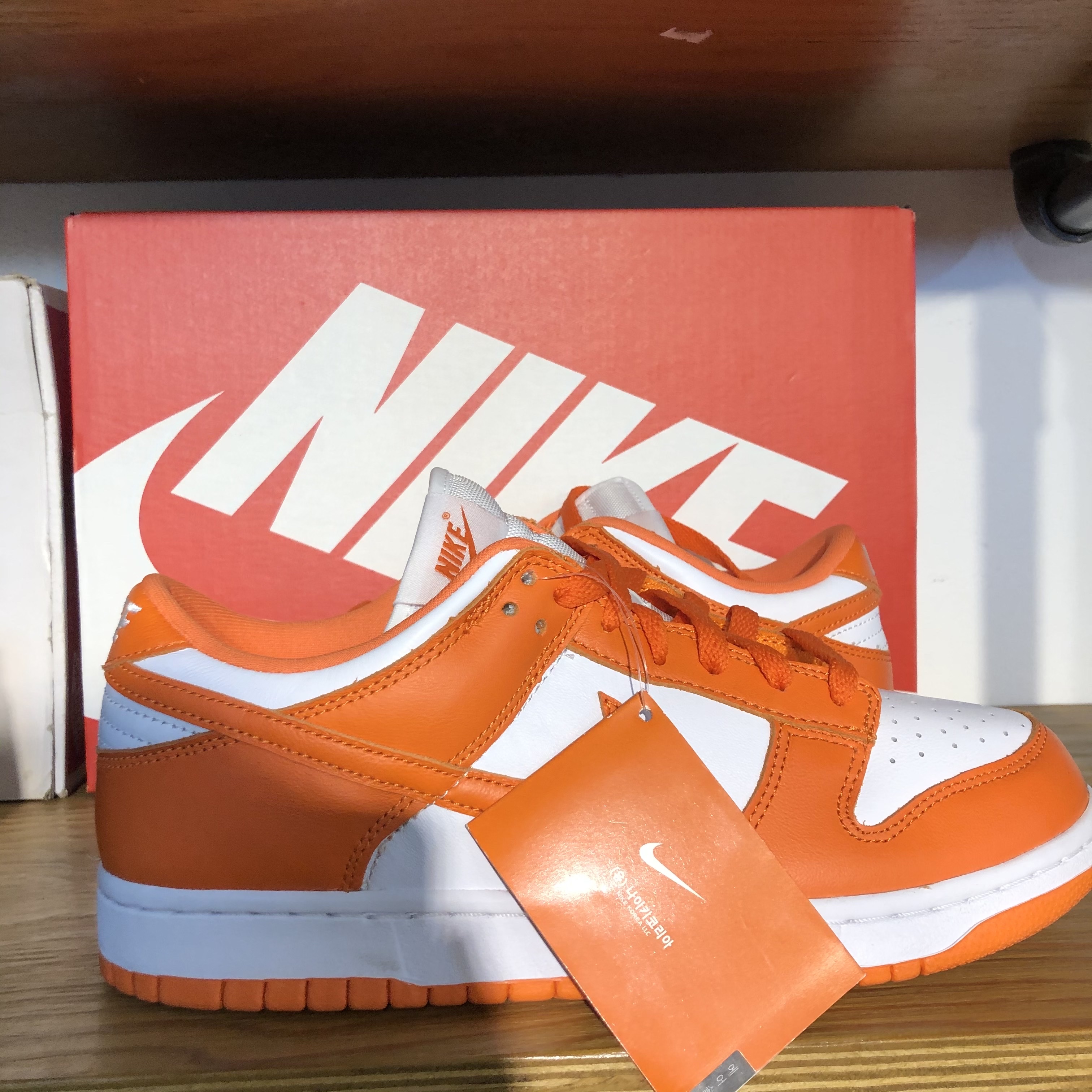 Nike Dunk Low SP Syracuse 2020 착용 스타일