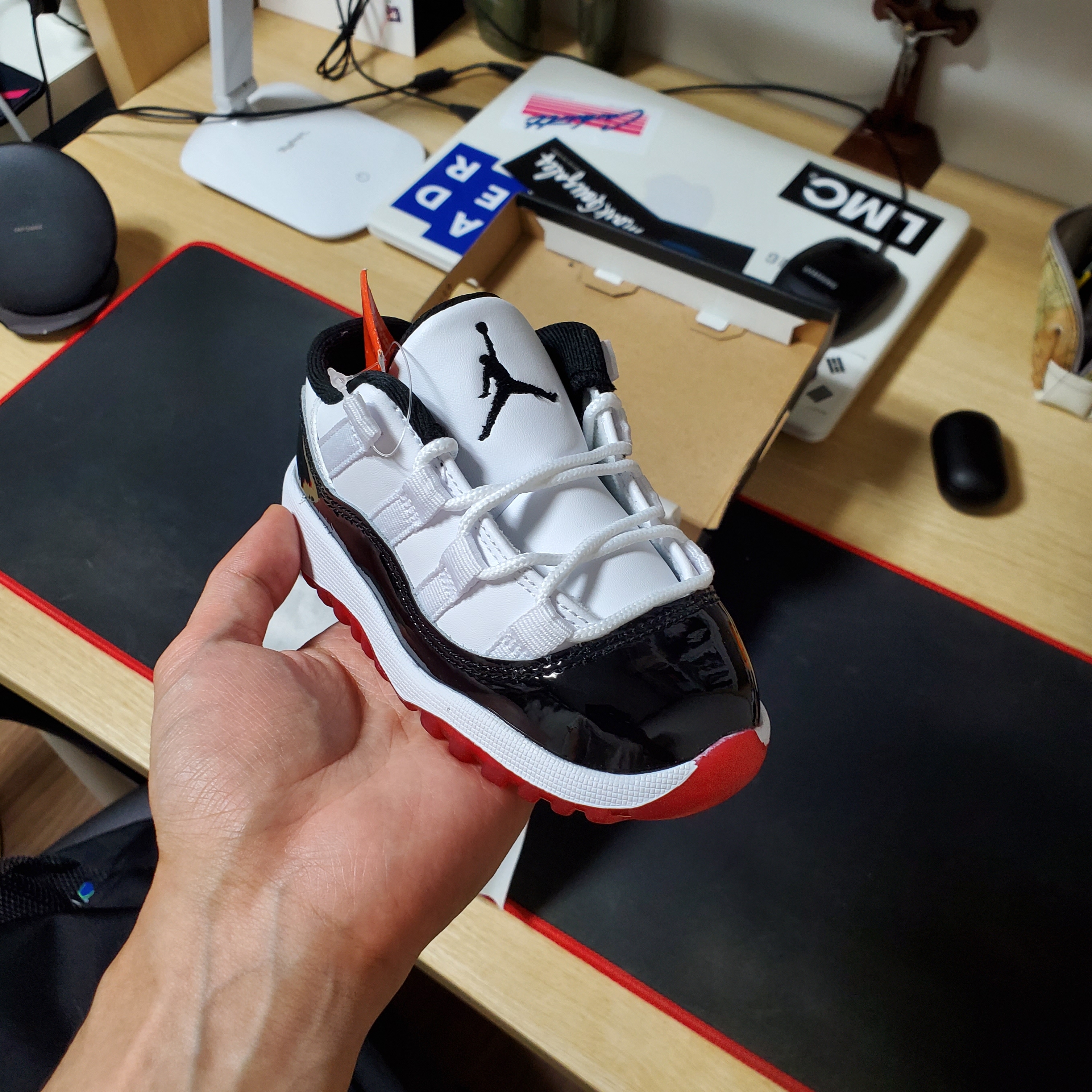 (TD) Jordan 11 Retro Low Concord Bred 착용 스타일