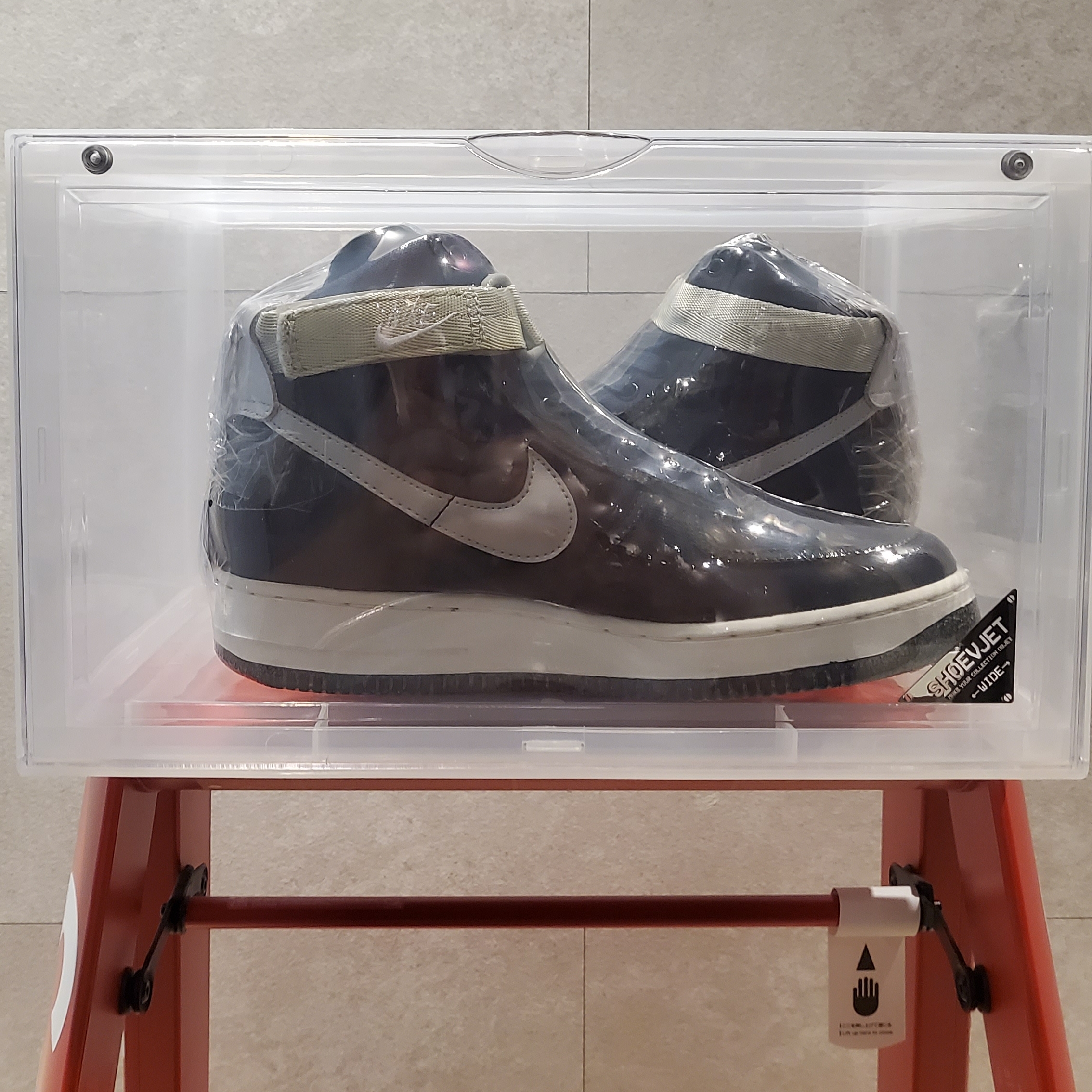 Nike x 1017 Alyx 9SM Air Force 1 High White Black 2020 착용 스타일 - 5