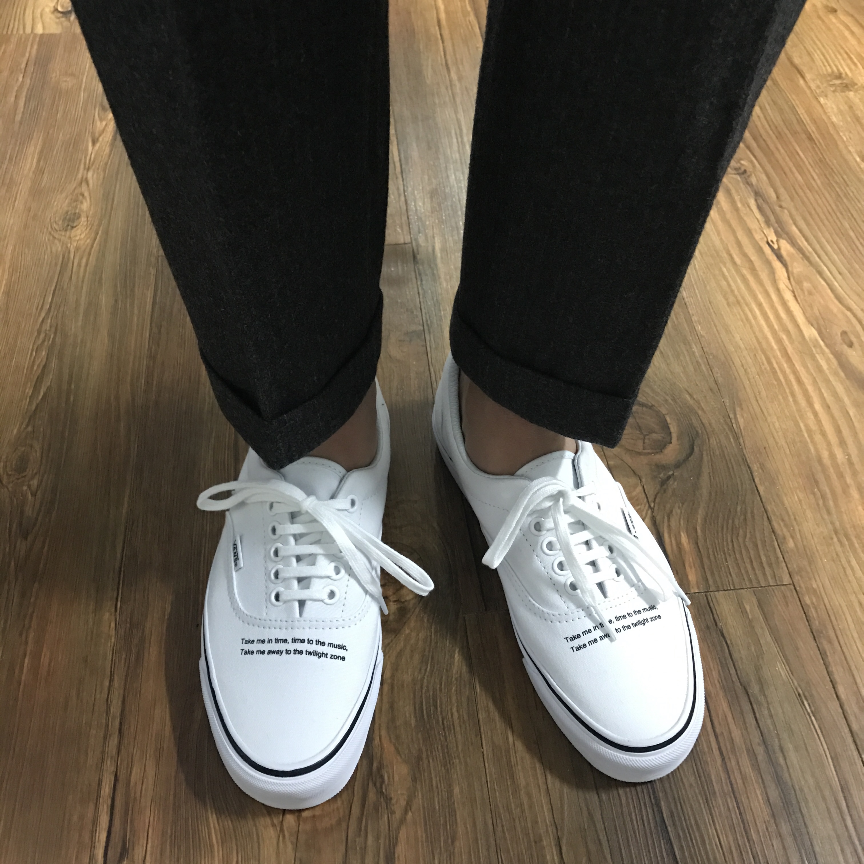 Vans Vault x Undercover OG Era White 착용 스타일