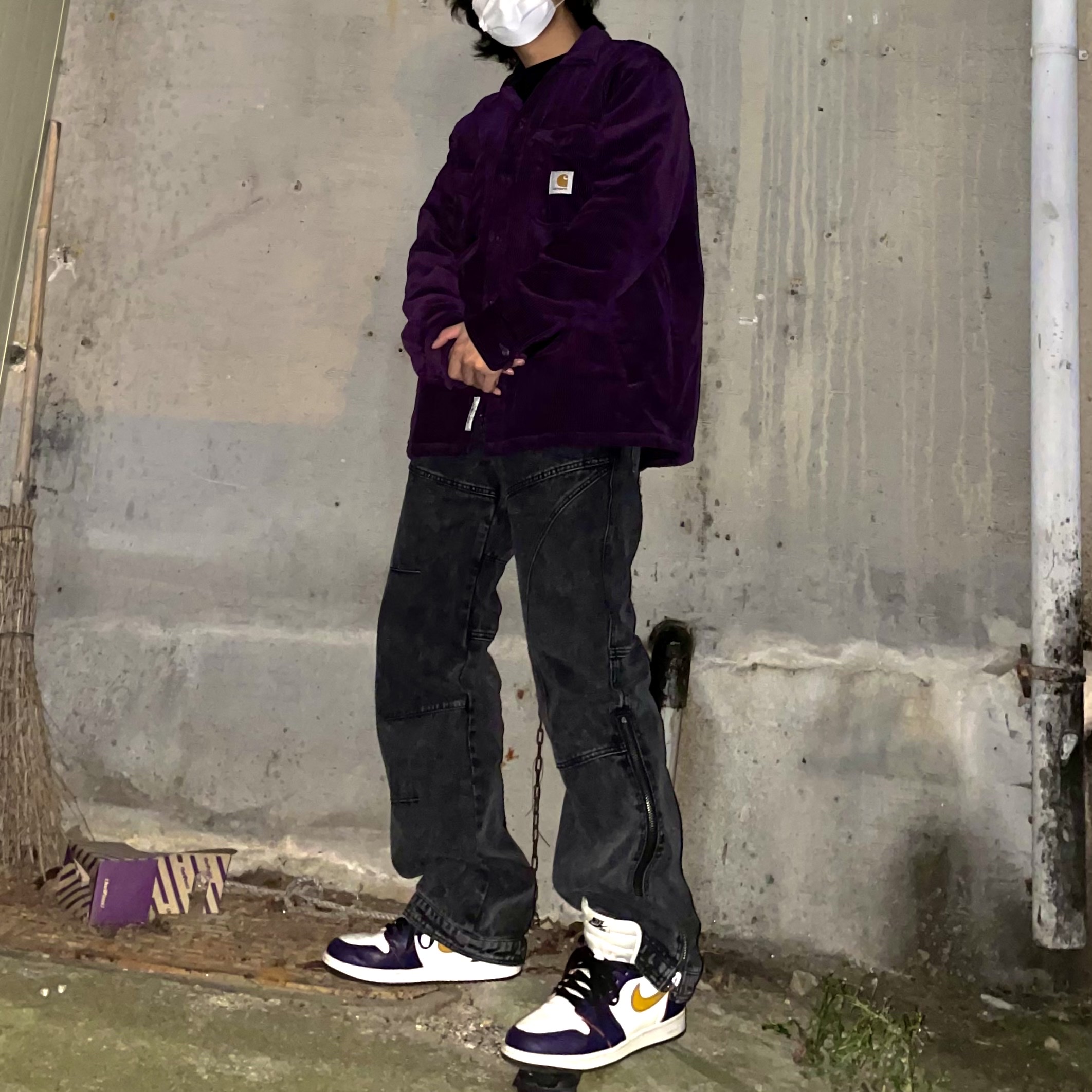 Jordan 1 Retro High OG Defiant SB LA to Chicago 착용 스타일