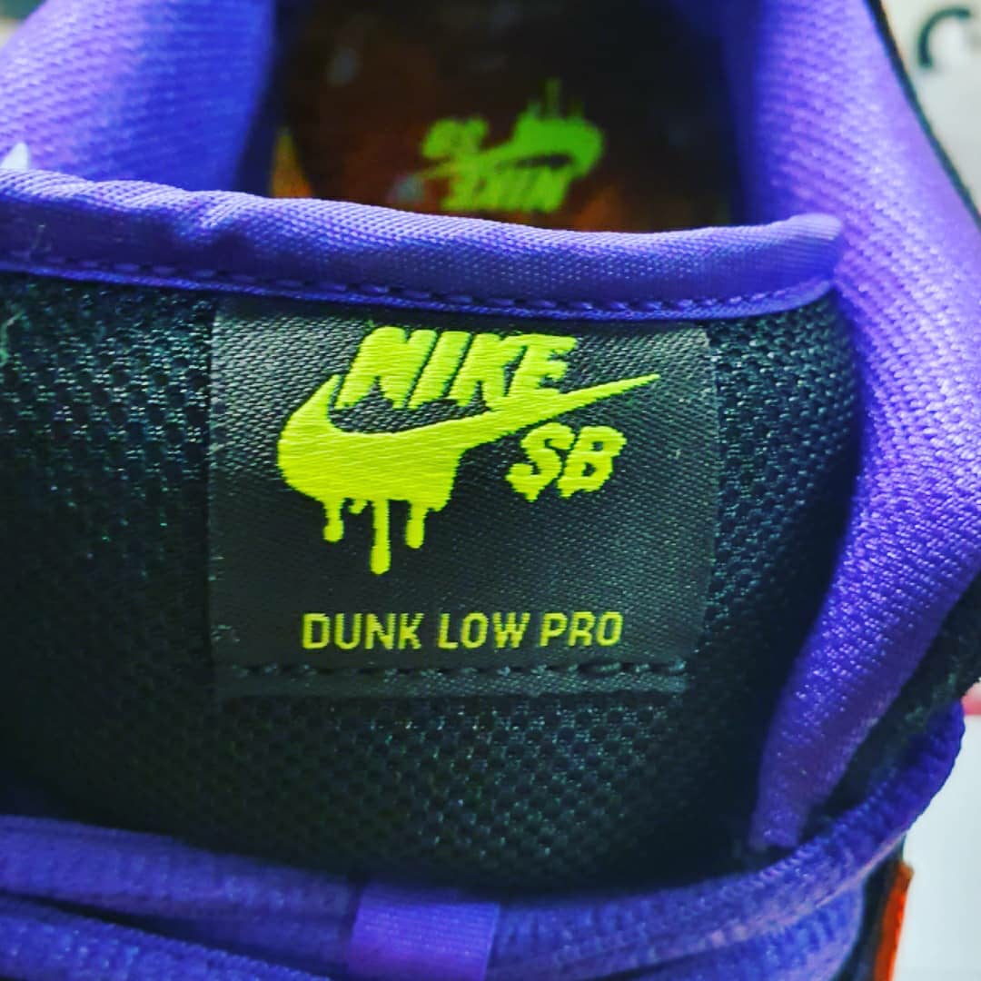 Nike SB Dunk Low Pro Night of Mischief Halloween 착용 스타일 - 4