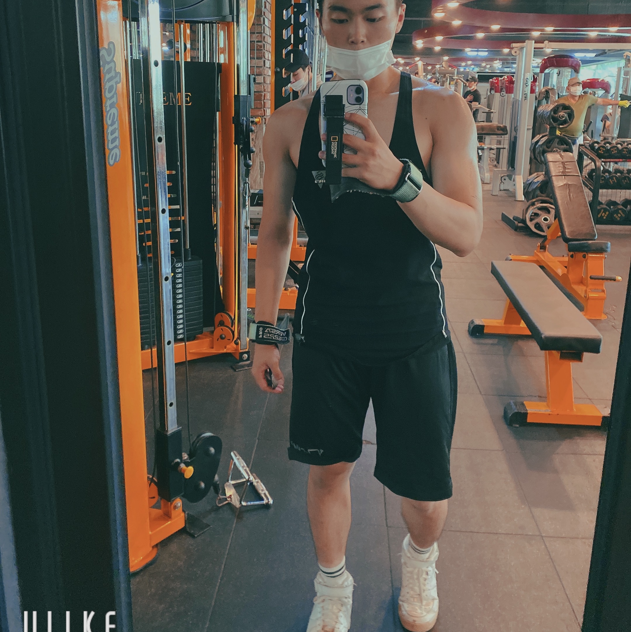 Nike Air Force 1 '07 Low White 착용 스타일