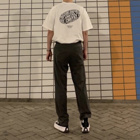 Converse Run Star Hike Hi Black White Gum 착용 스타일