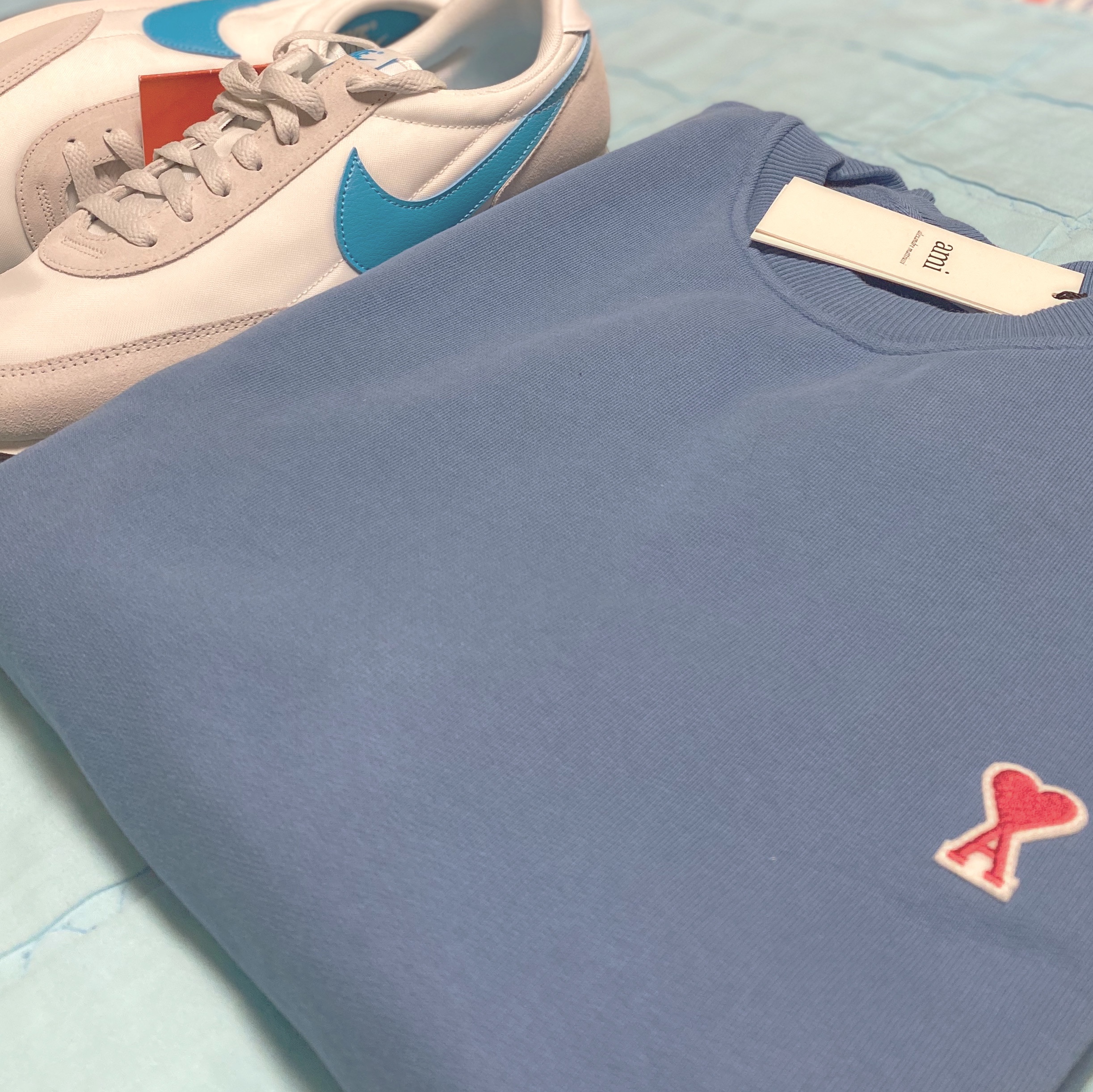 (W) Nike Daybreak Vast Grey 착용 스타일