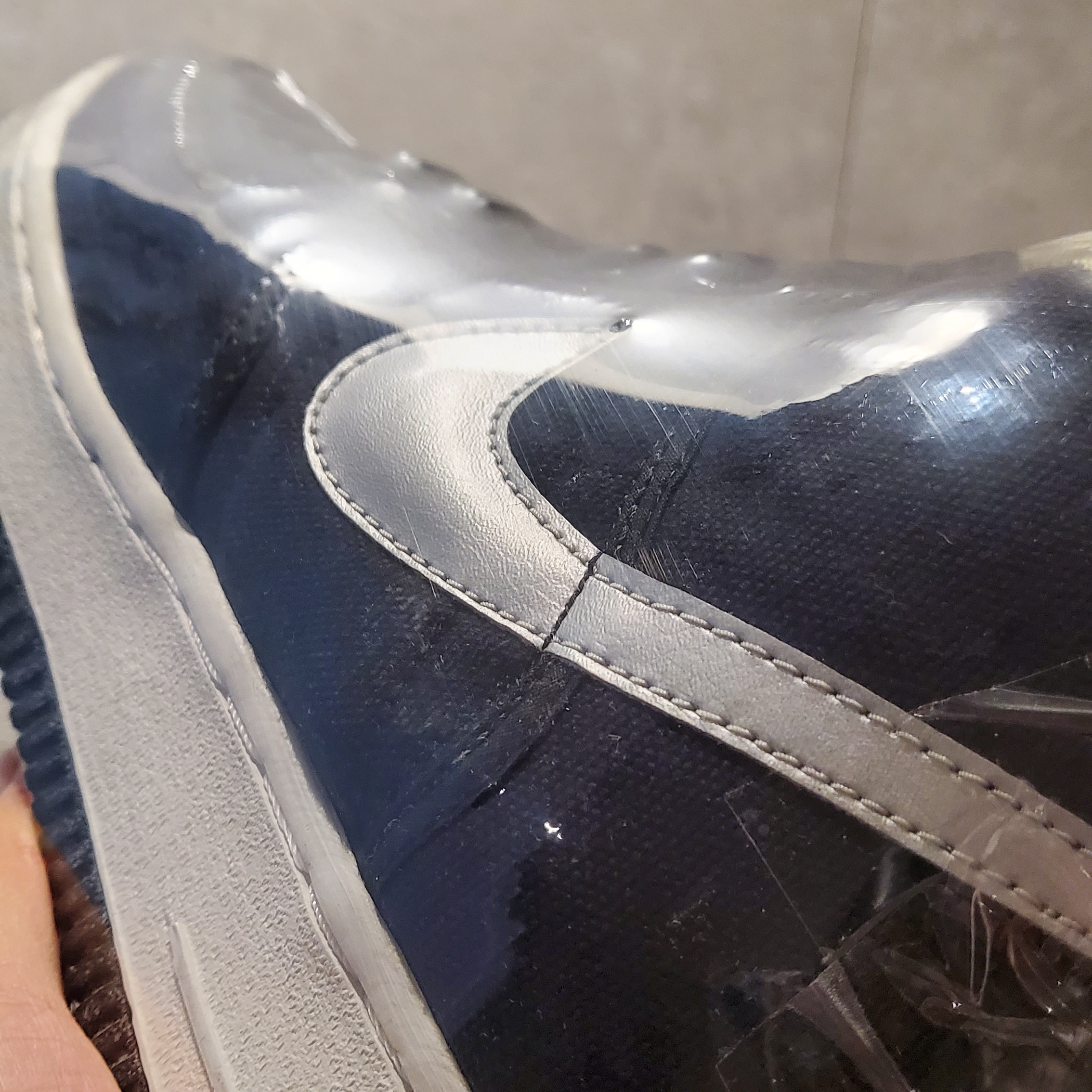 Nike x 1017 Alyx 9SM Air Force 1 High White Black 2020 착용 스타일 - 4