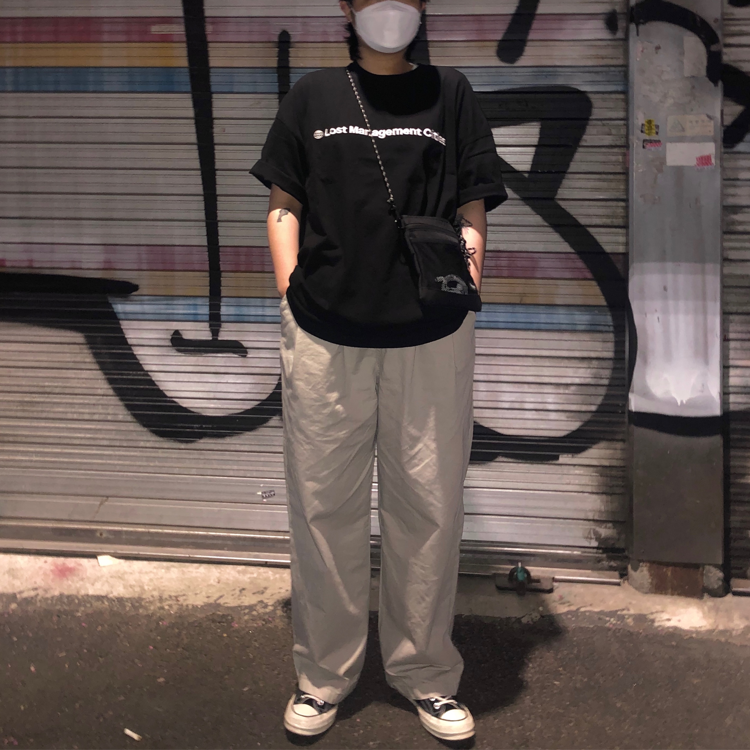 Converse Chuck 70 Hi Black 착용 스타일