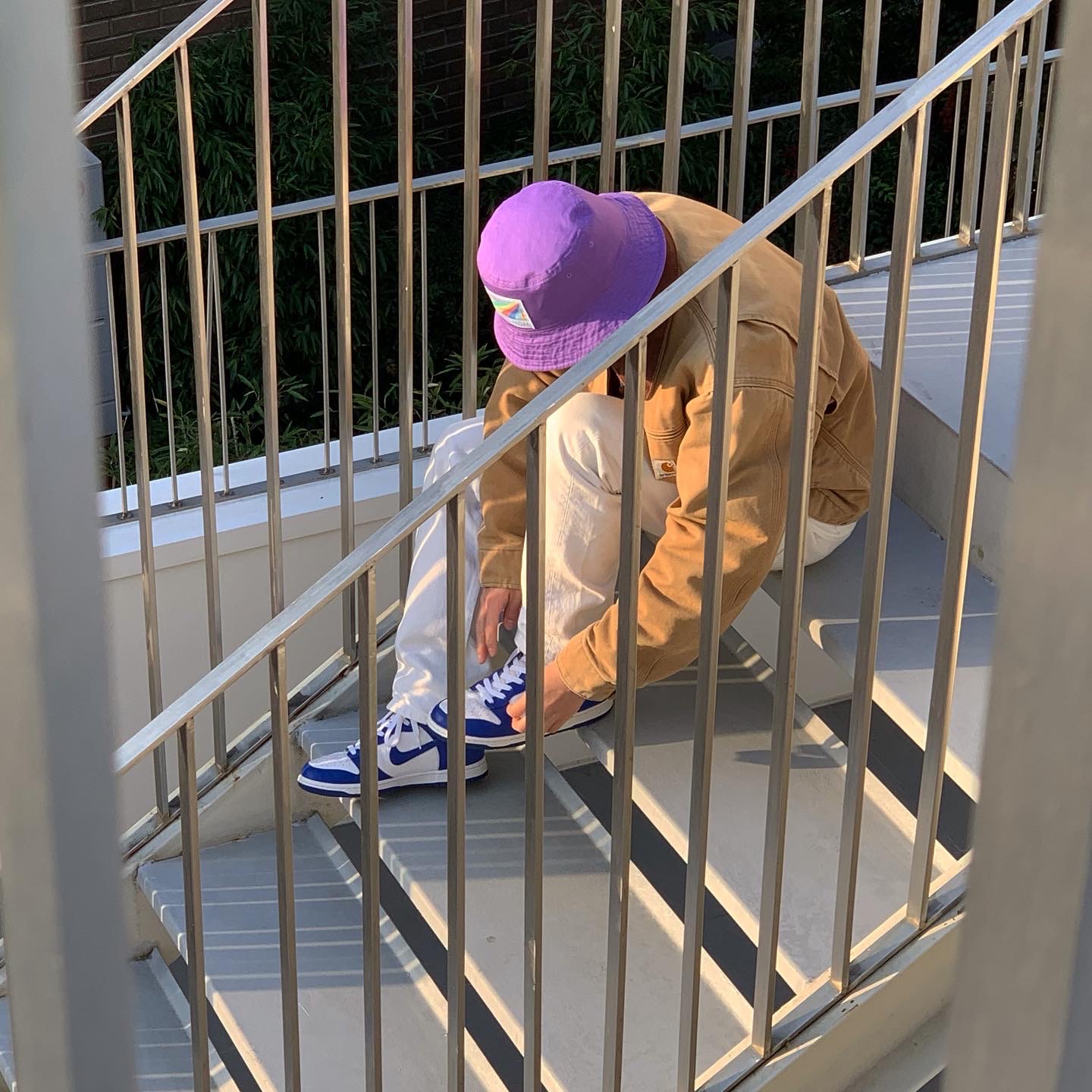 Nike Dunk High Kentucky 착용 스타일