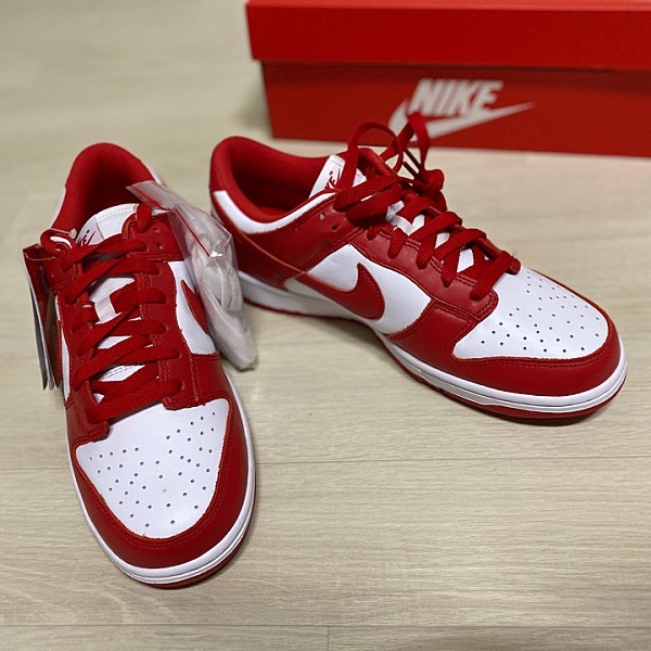 Nike Dunk Low SP University Red 2020 착용 스타일 - 3