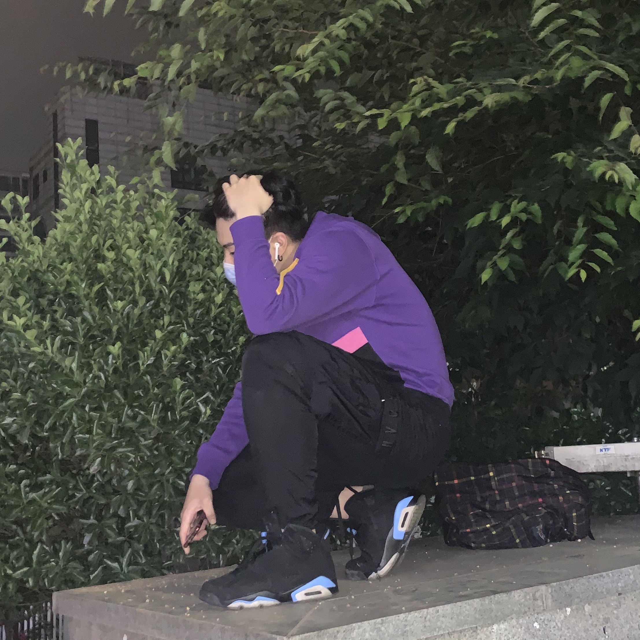 Jordan 6 Retro UNC 착용 스타일