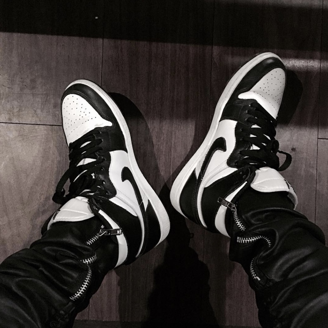 Jordan 1 Retro High OG Black White 2014 착용 스타일