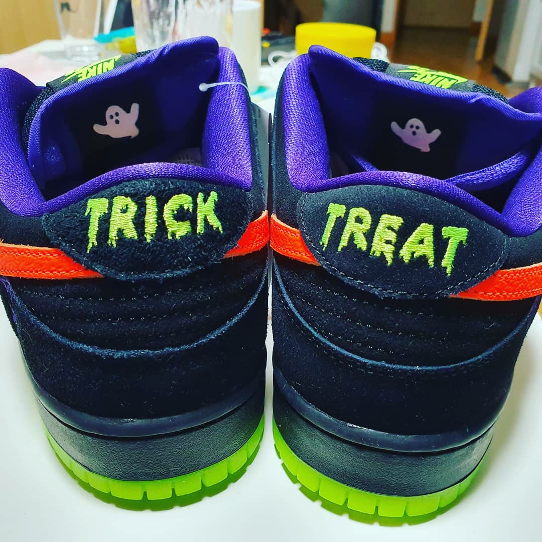 Nike SB Dunk Low Pro Night of Mischief Halloween 착용 스타일 - 3
