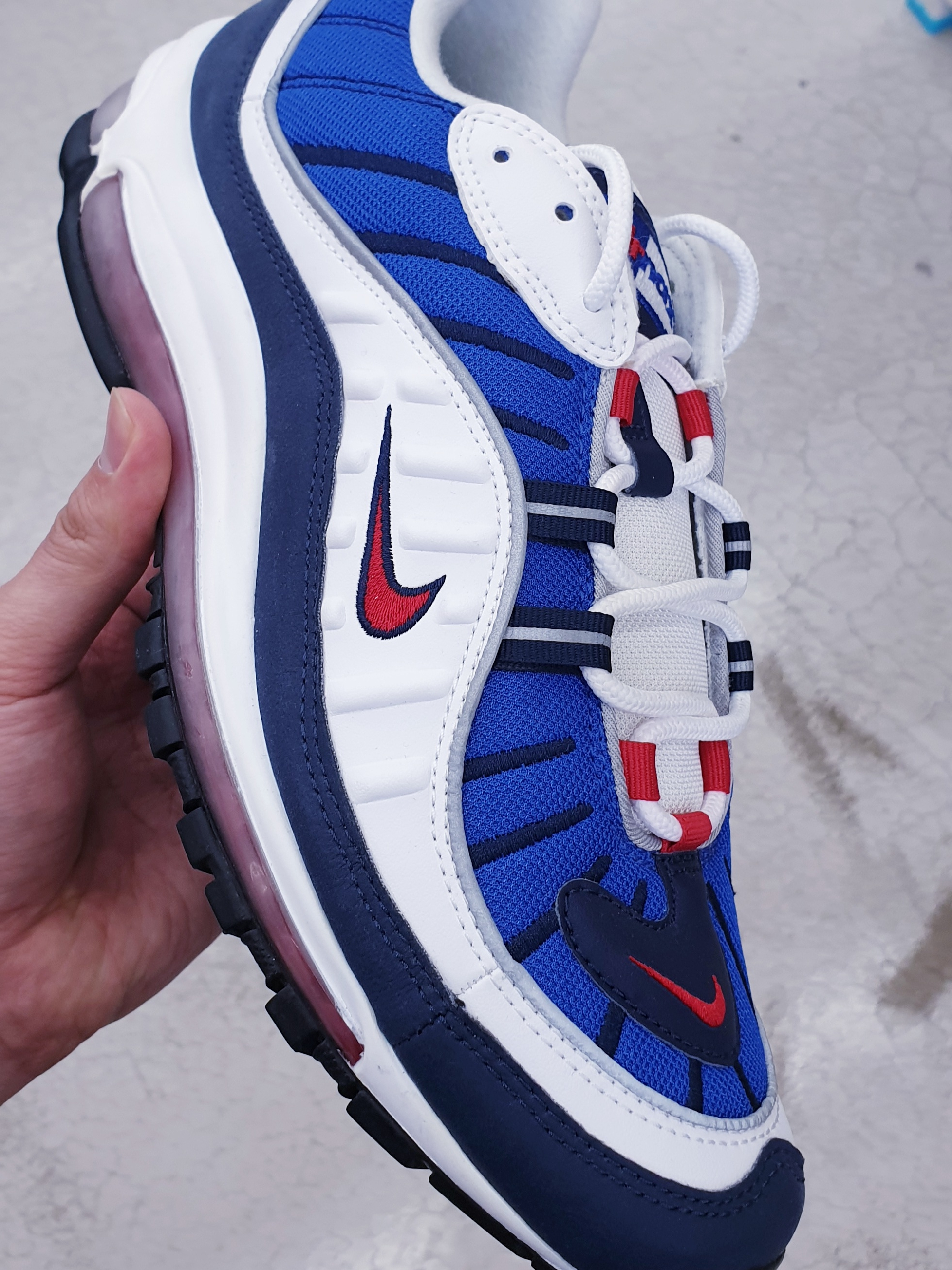 Nike Air Max 98 Gundam 2018 착용 스타일