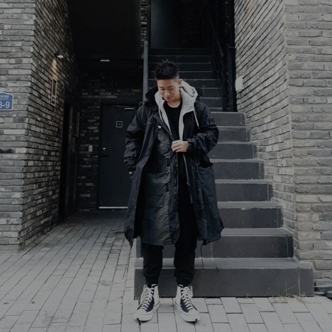 Converse x Feng Chen Wang Chuck 70 2-in-1 Natural Ivory Black 착용 스타일 - 3