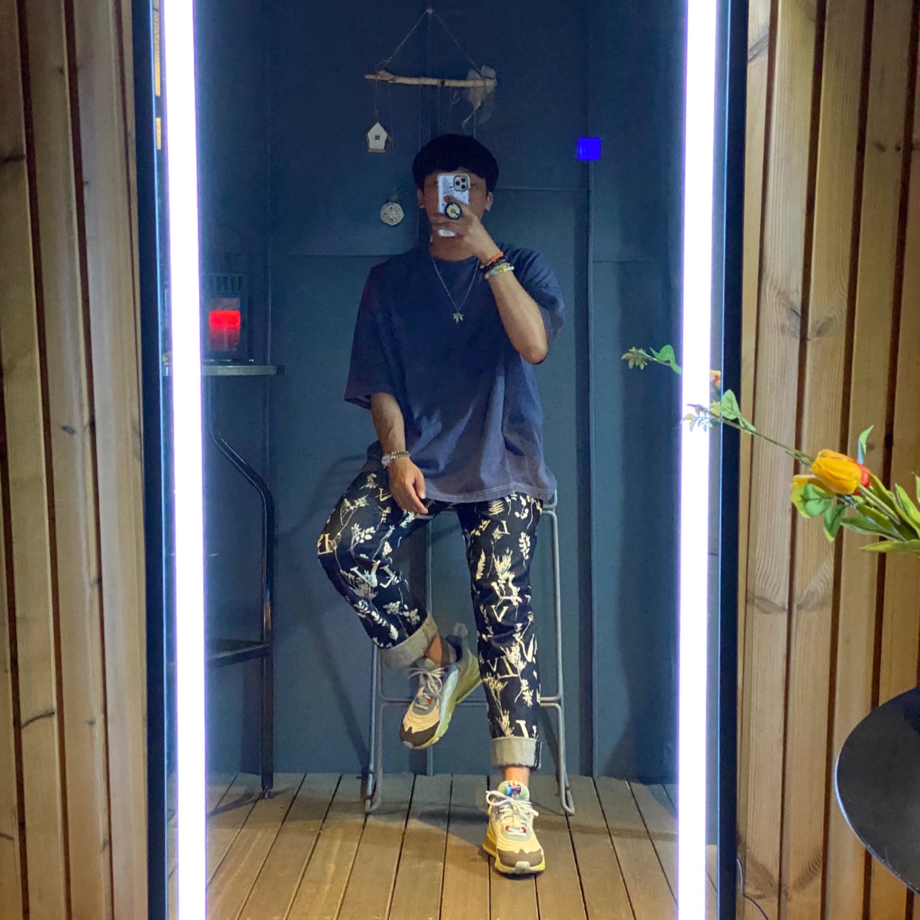 Nike x Travis Scott Air Max 270 React Cactus Trails 착용 스타일