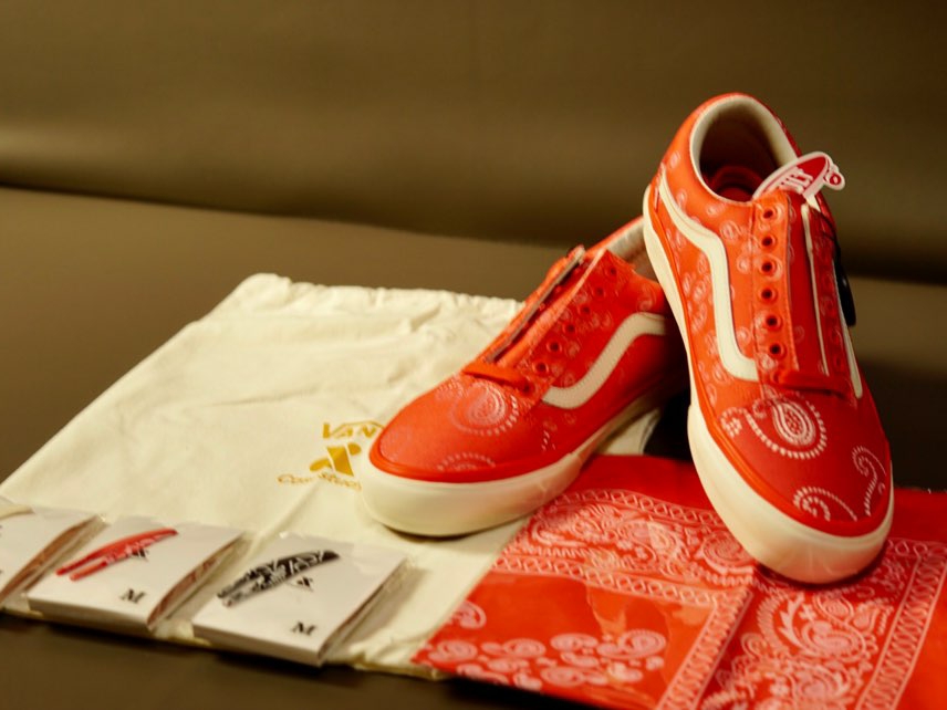 Vans Vault x Casestudy Old Skool LX Cherry Tomato 착용 스타일 - 1