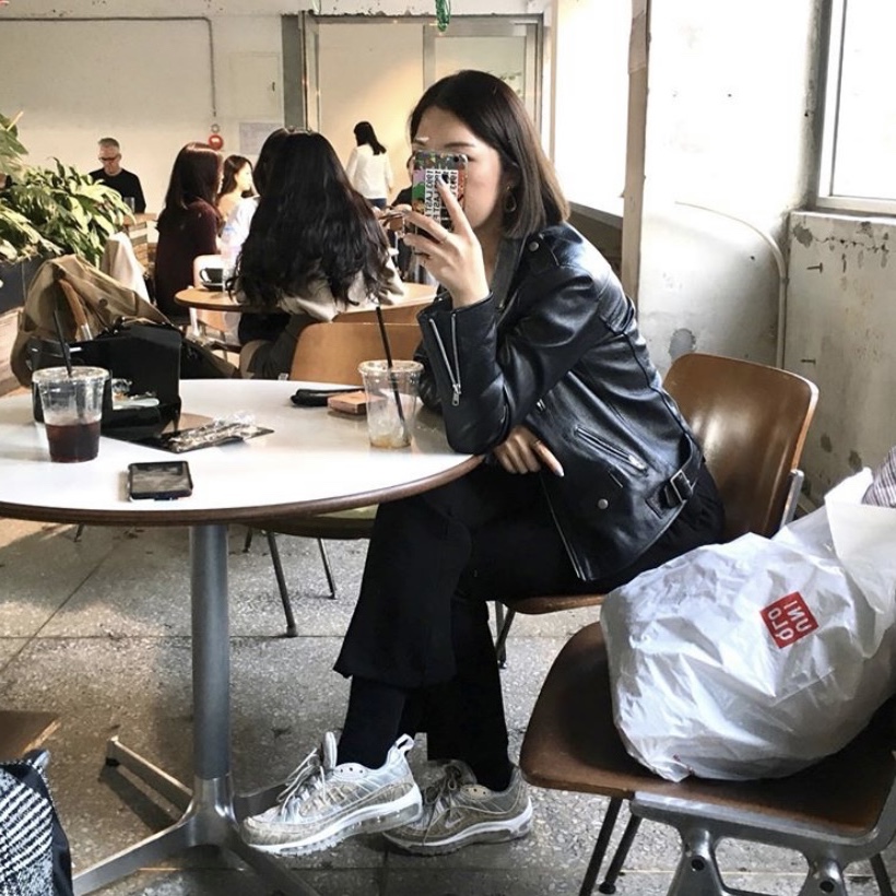 Nike x Supreme Air Max 98 Snakeskin 착용 스타일