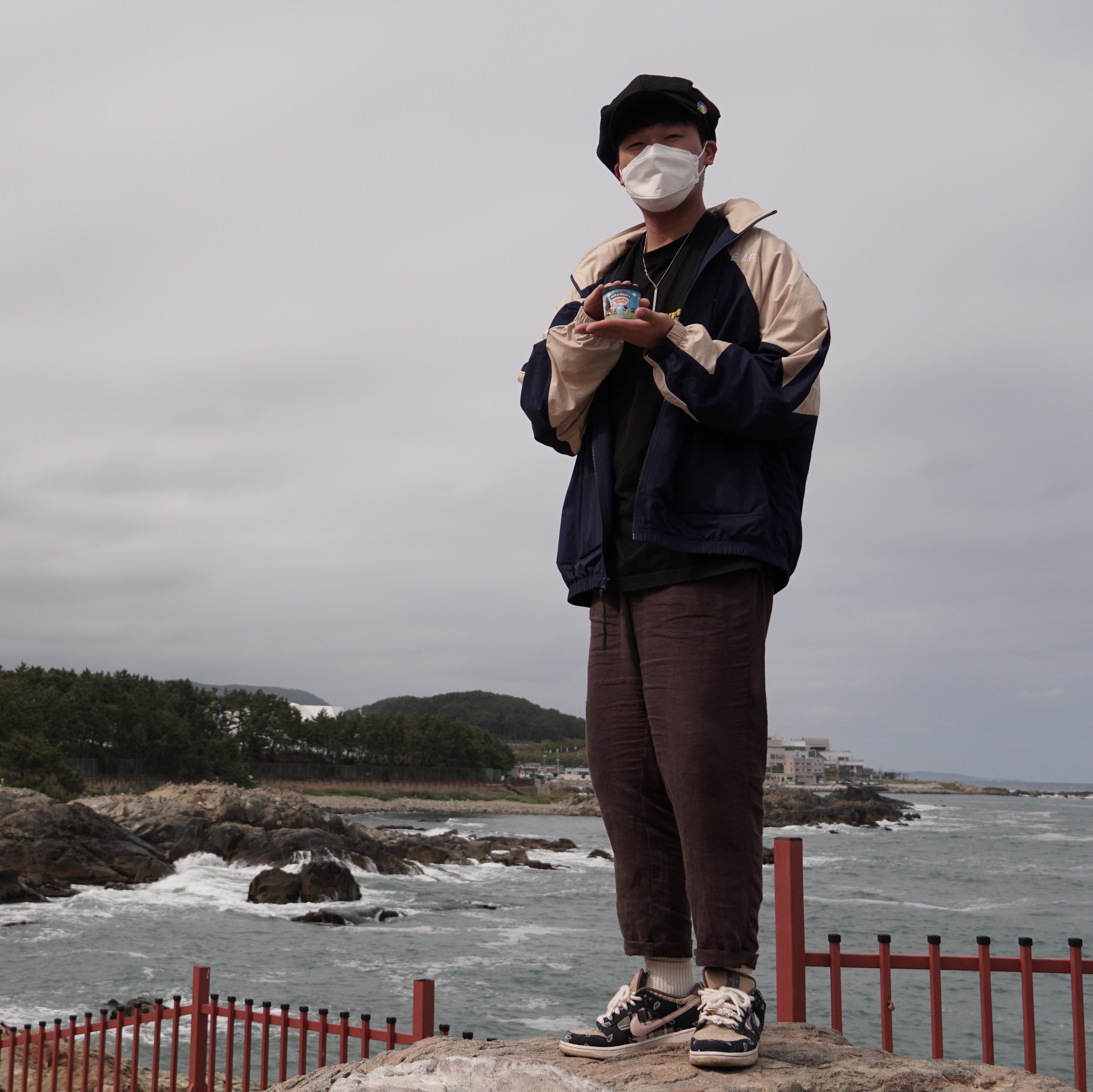 Nike x Travis Scott SB Dunk Low 착용 스타일