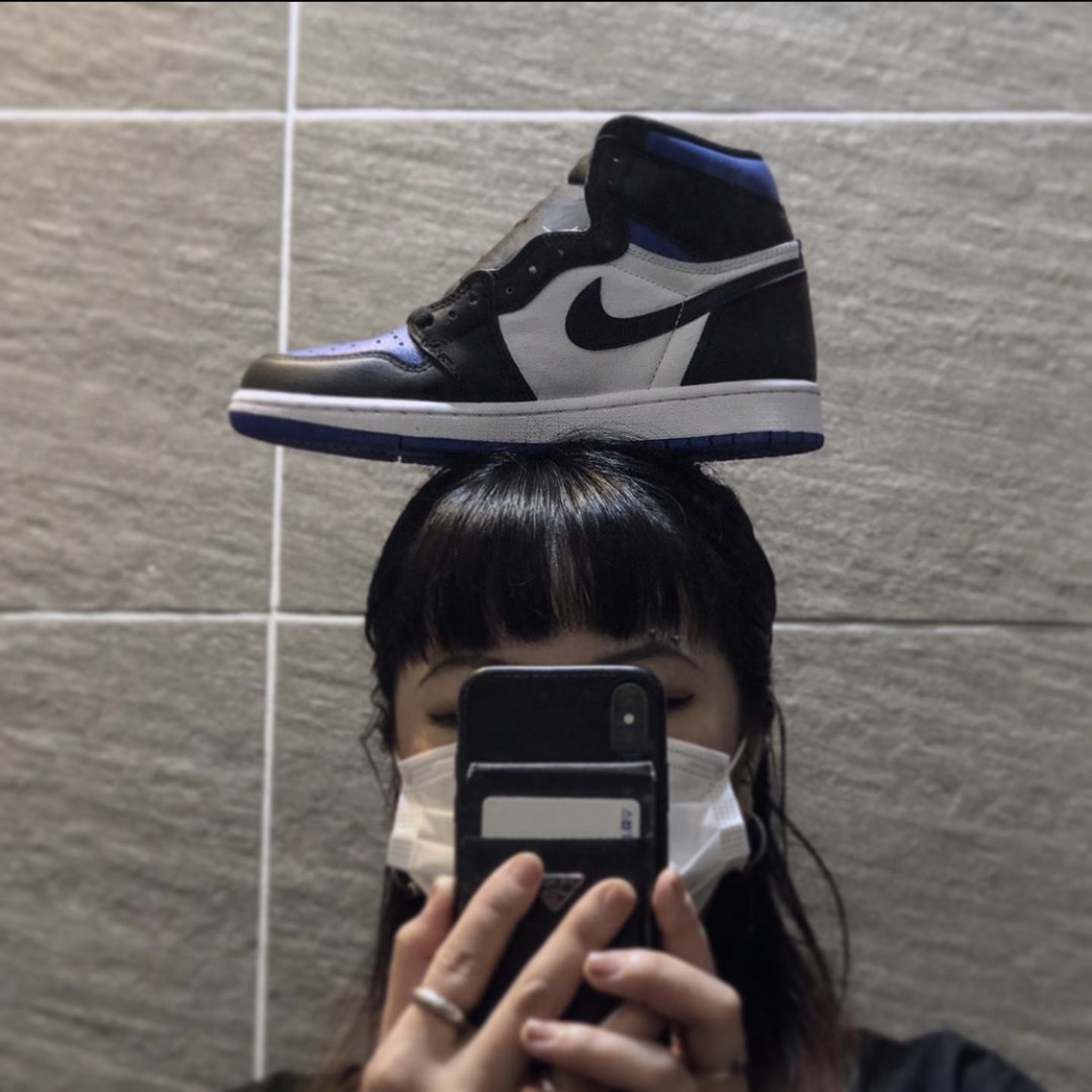 Jordan 1 Retro High OG Royal Toe 착용 스타일
