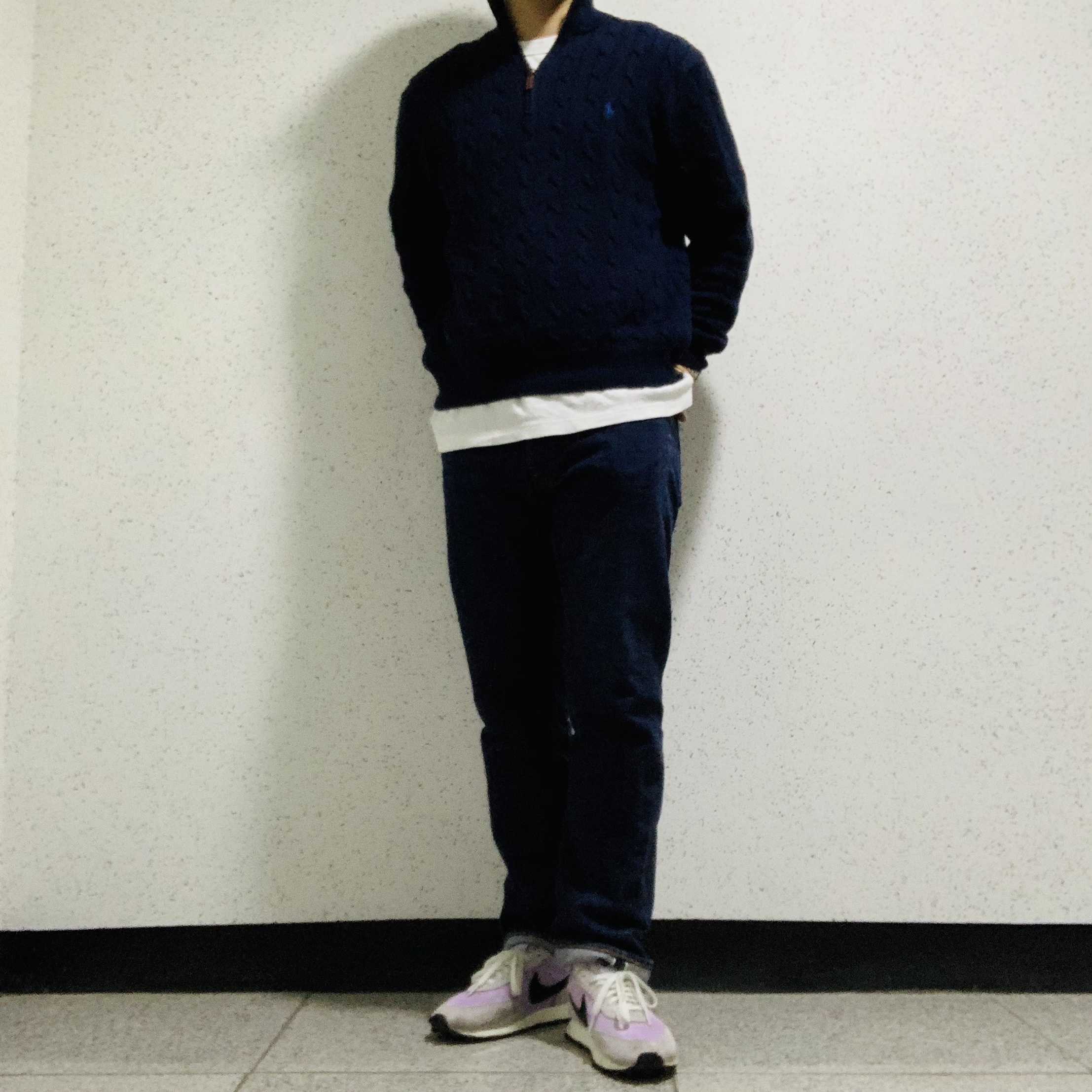 Nike Daybreak SP Lavender Mist 착용 스타일
