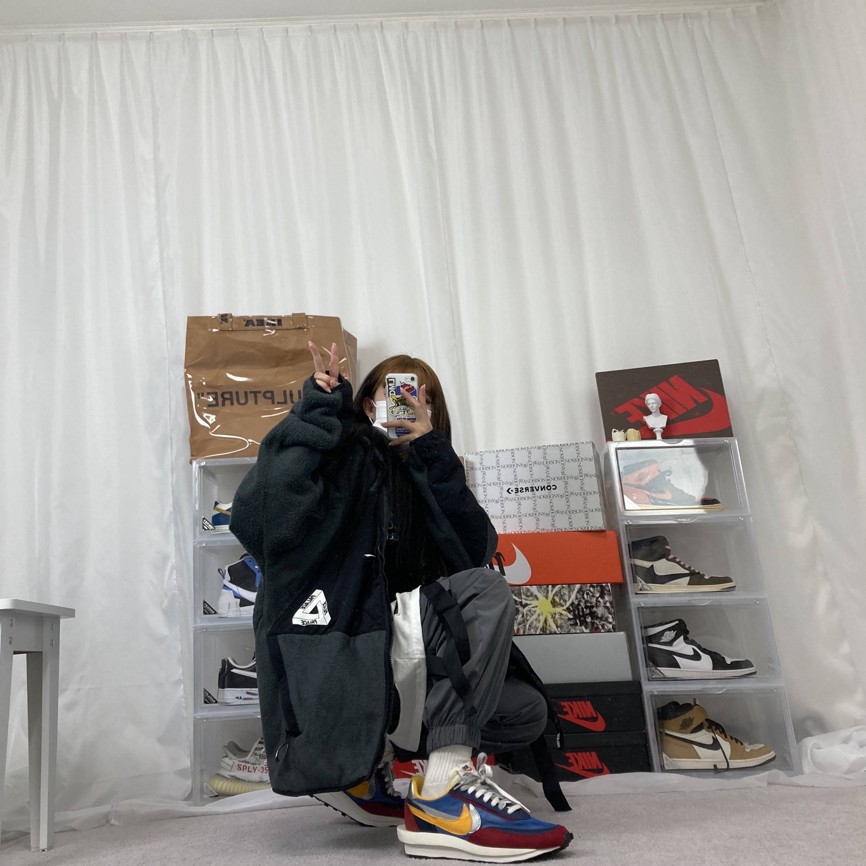 Nike x Kasina Dunk Low 80's Bus, Nike x Sacai LDWaffle Blue Multi ์ฐฉ์ฉ ์คํ์ผ