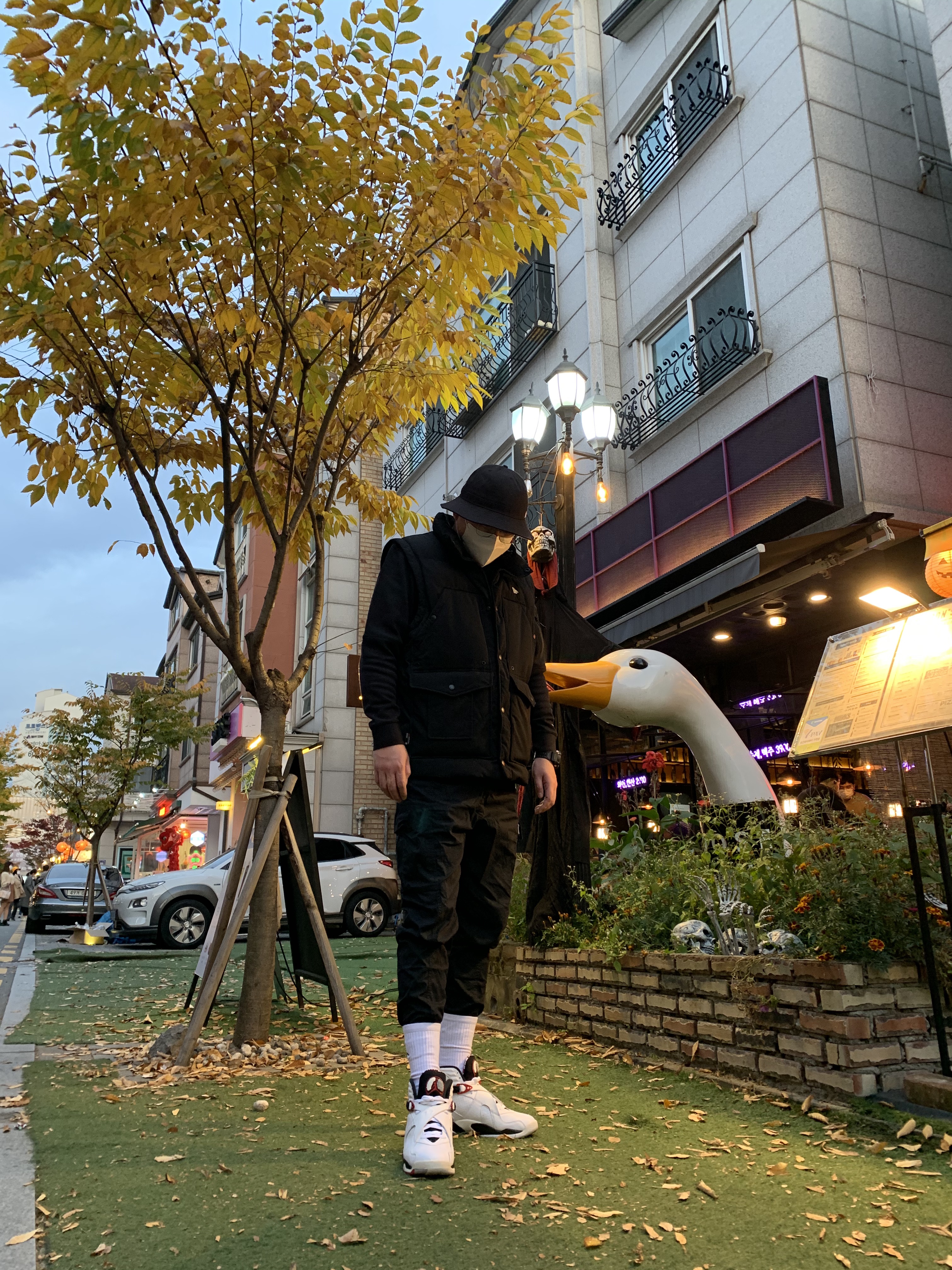 Jordan 8 Retro Alternate 착용 스타일 - 1