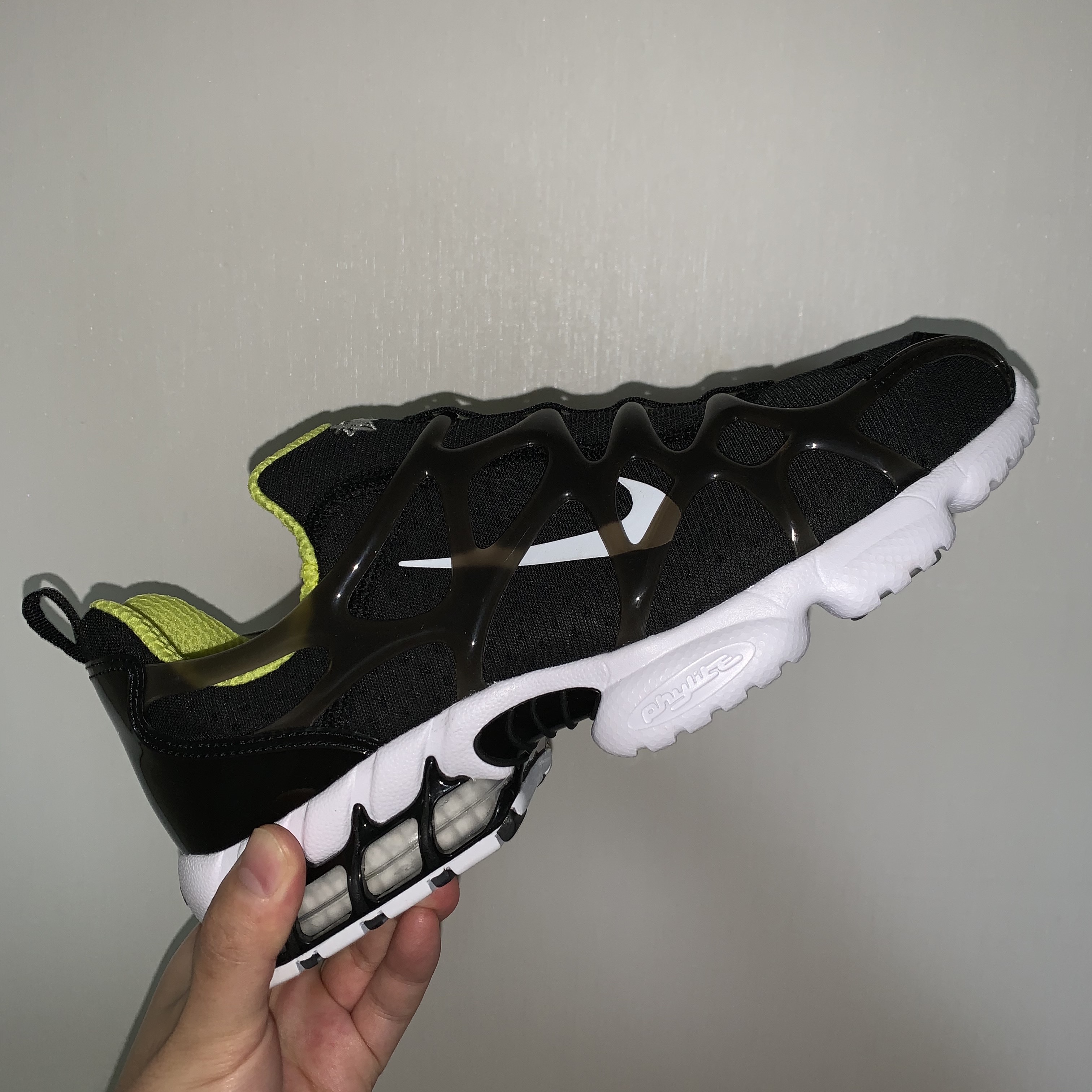 Nike x Stussy Air Zoom Spiridon Kukini Black 착용 스타일