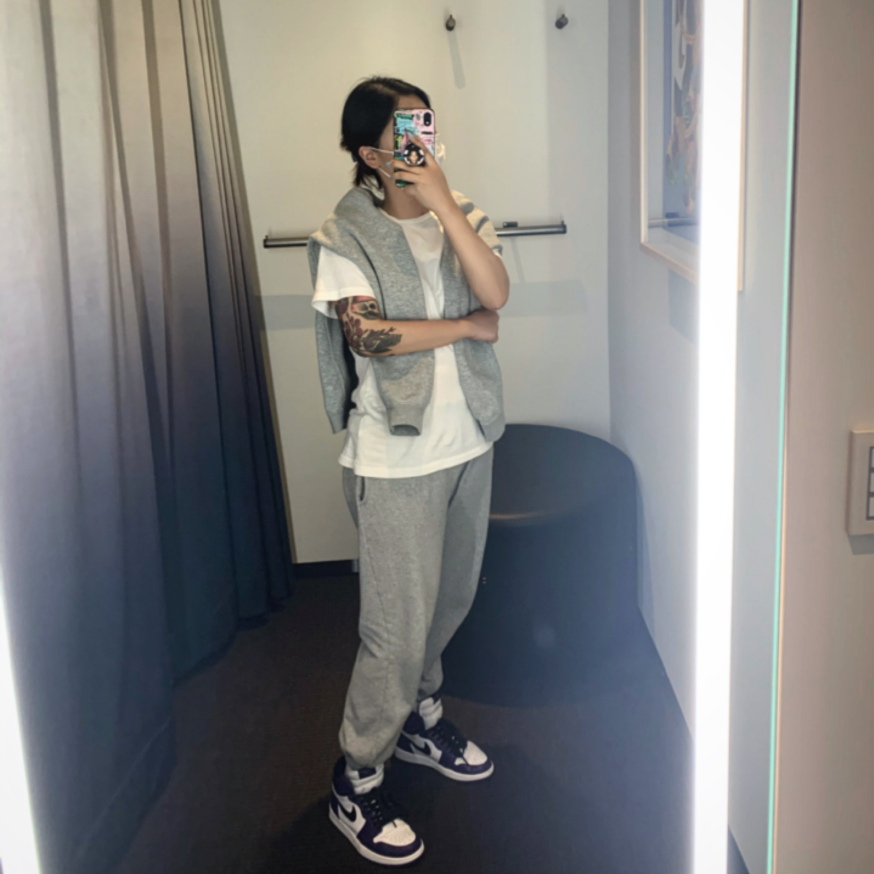 Jordan 1 Retro High OG Court Purple 2020 착용 스타일