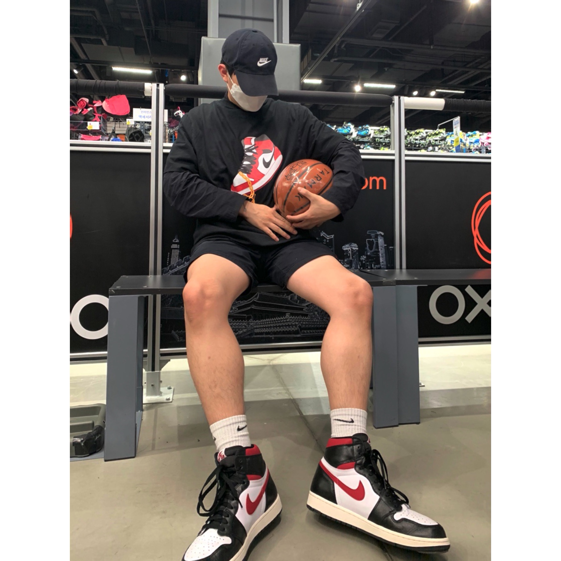 Jordan 1 Retro High OG Gym Red 착용 스타일