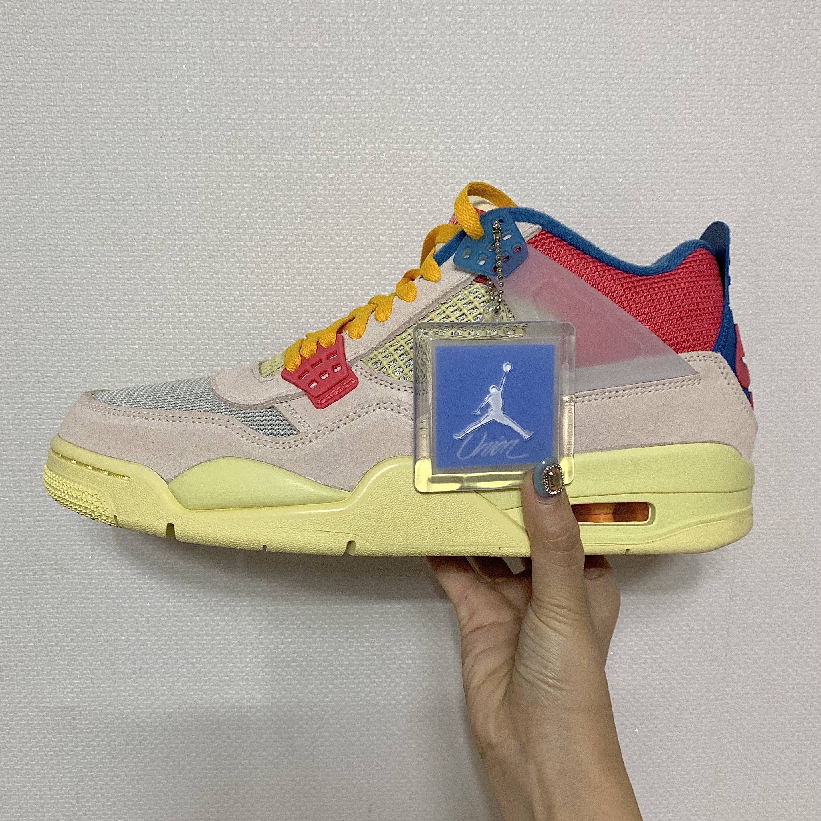 Jordan 4 x Union Retro Guava Ice 착용 스타일