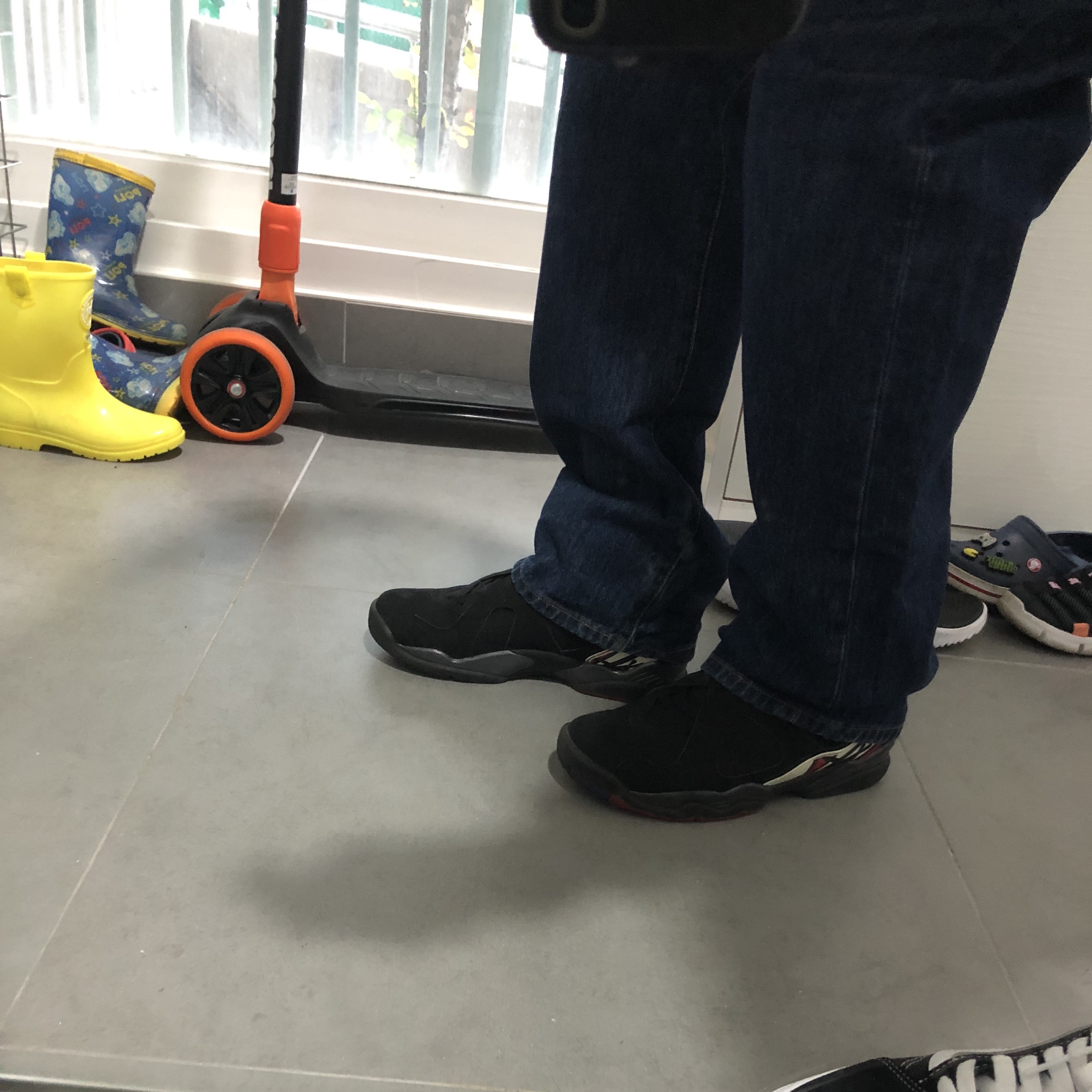 Jordan 8 Retro Playoffs 2013 착용 스타일 - 2