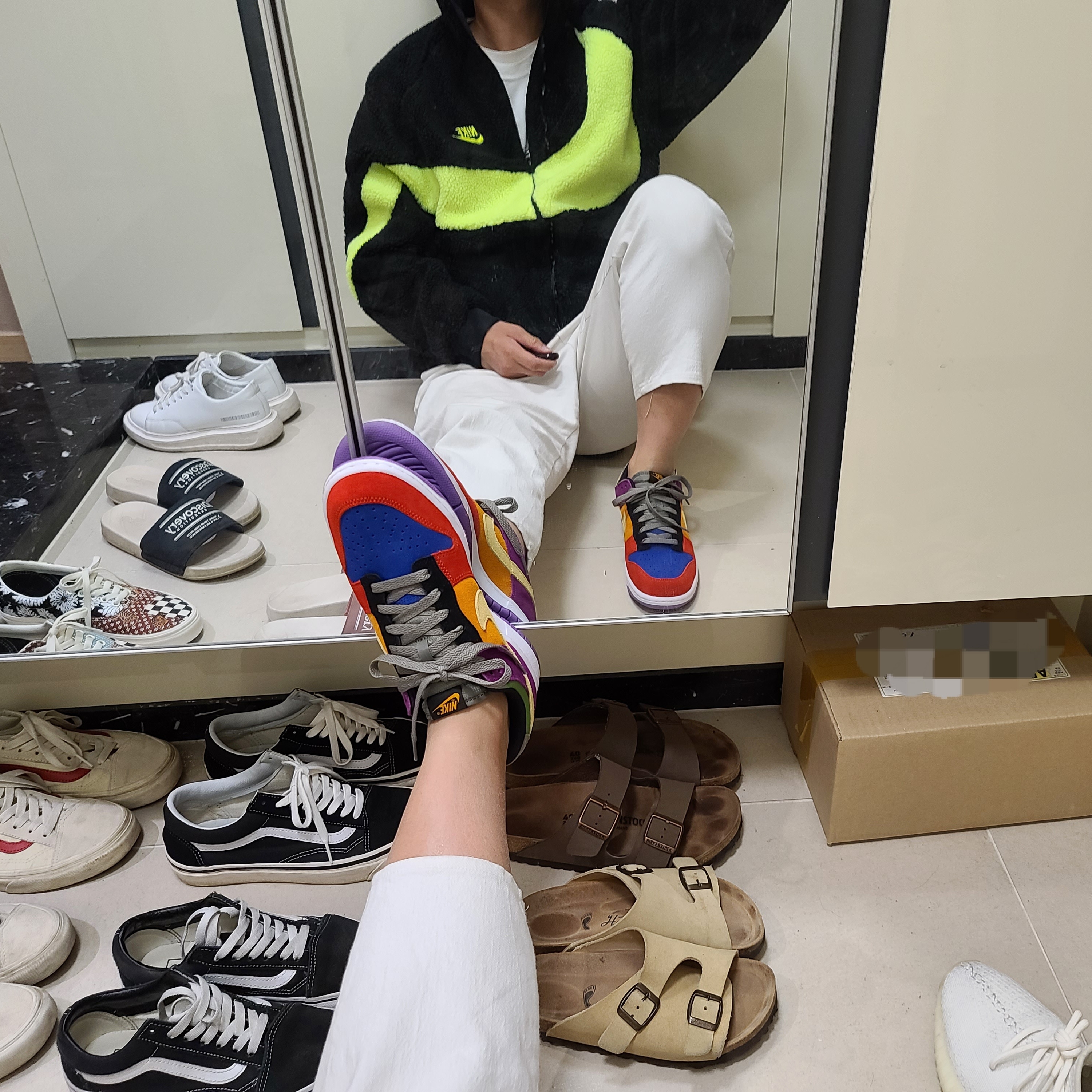 Nike Dunk Low SP Retro Viotech 2019 착용 스타일