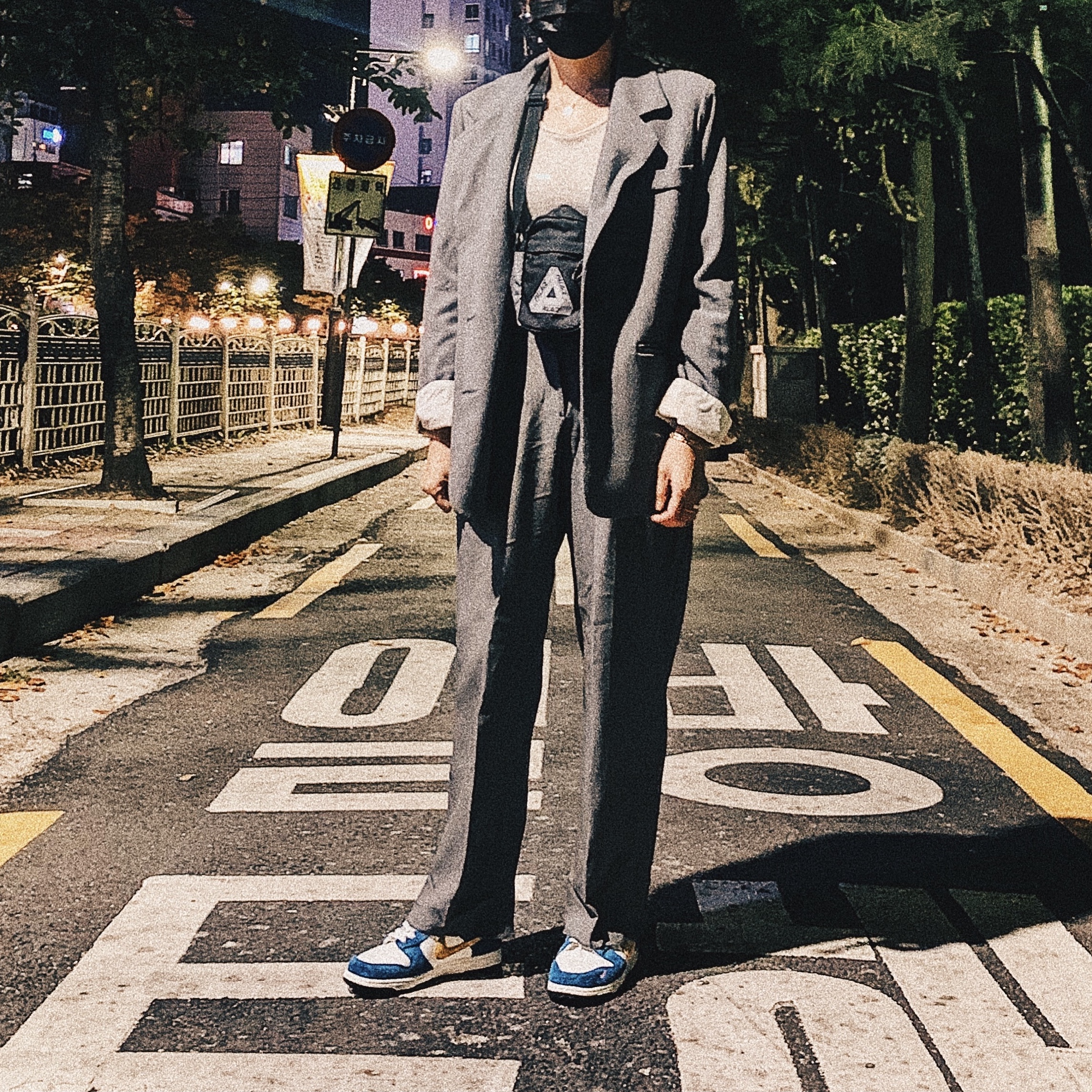 Nike x Kasina Dunk Low 80's Bus 착용 스타일