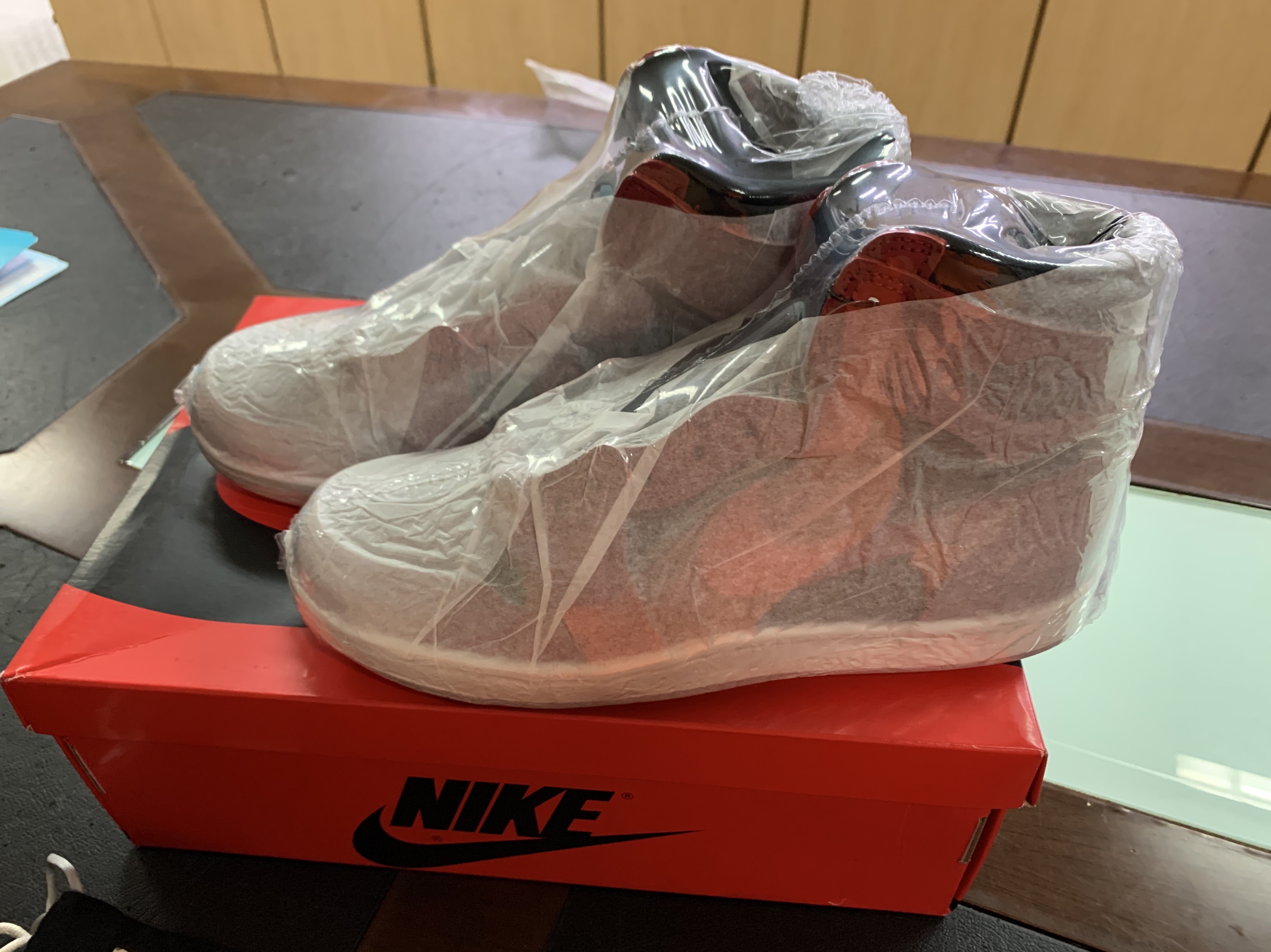 Jordan 1 High 85 Varsity Red 착용 스타일 - 5