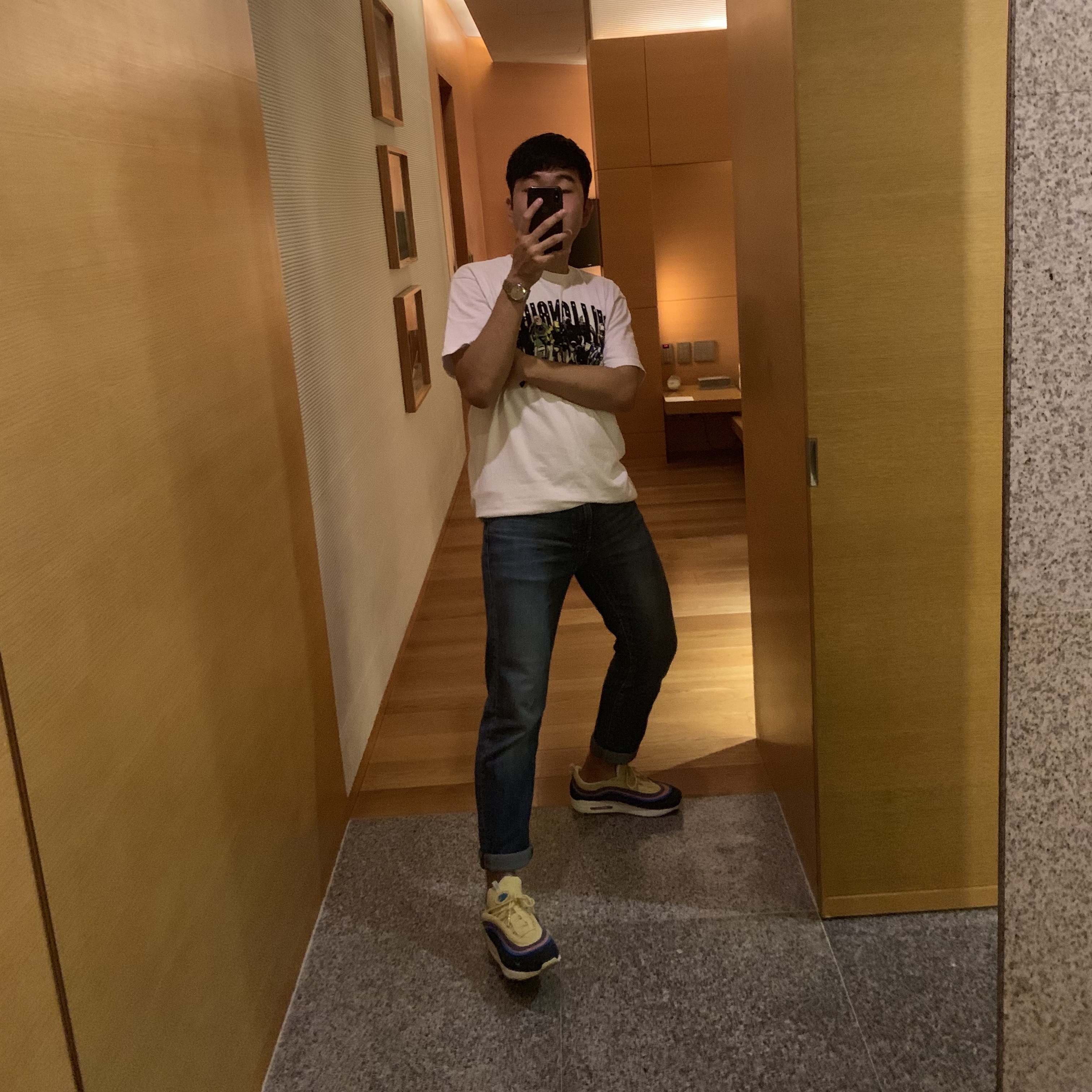 Nike x Sean Wotherspoon Air Max 1/97 착용 스타일