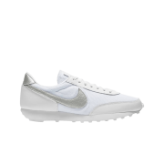 (W) Nike Daybreak White Metallic Silver
