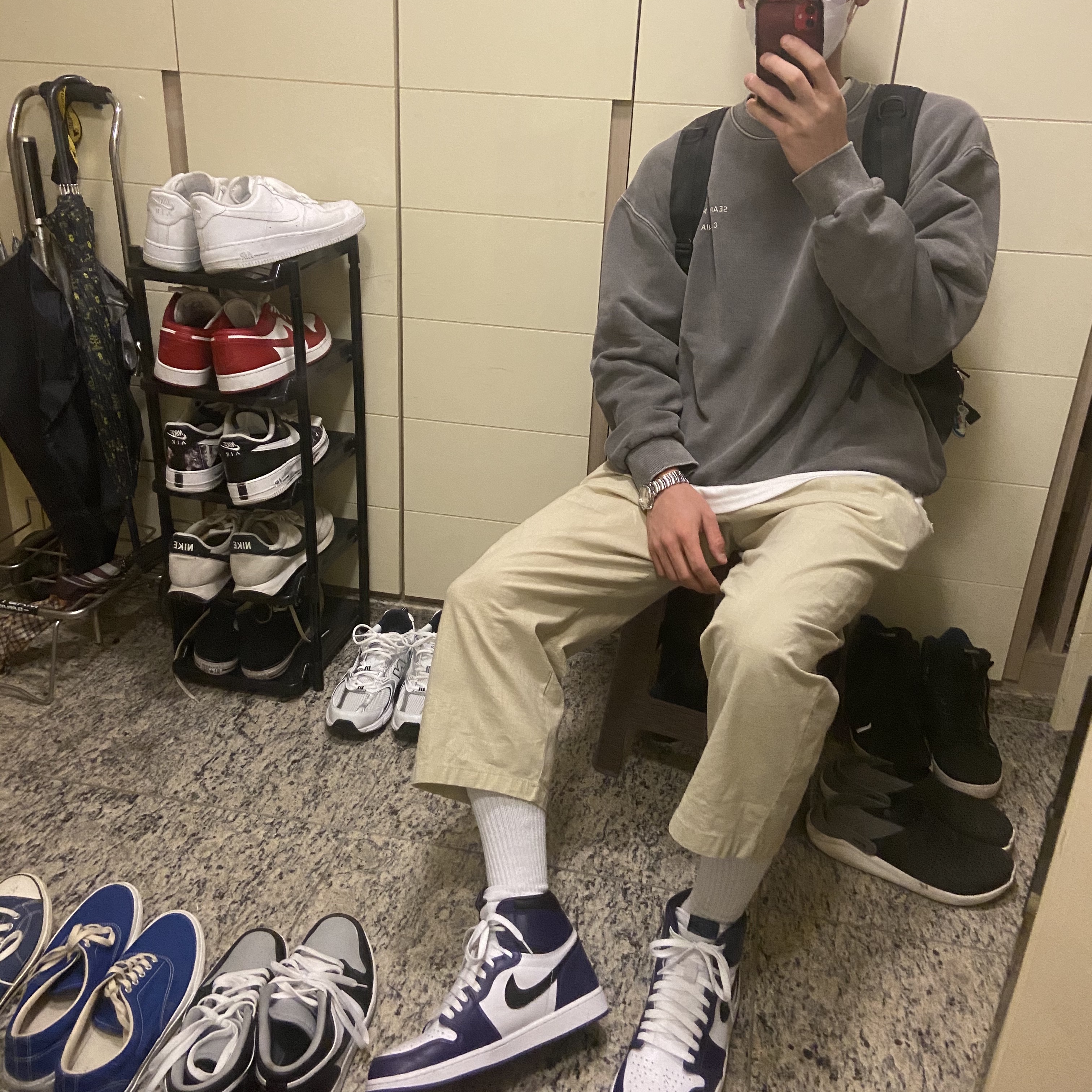 Jordan 1 Retro High OG Court Purple 2020 착용 스타일