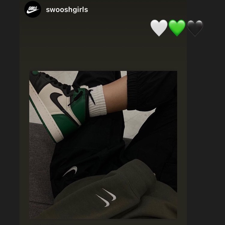 Jordan 1 Retro High OG Pine Green 착용 스타일